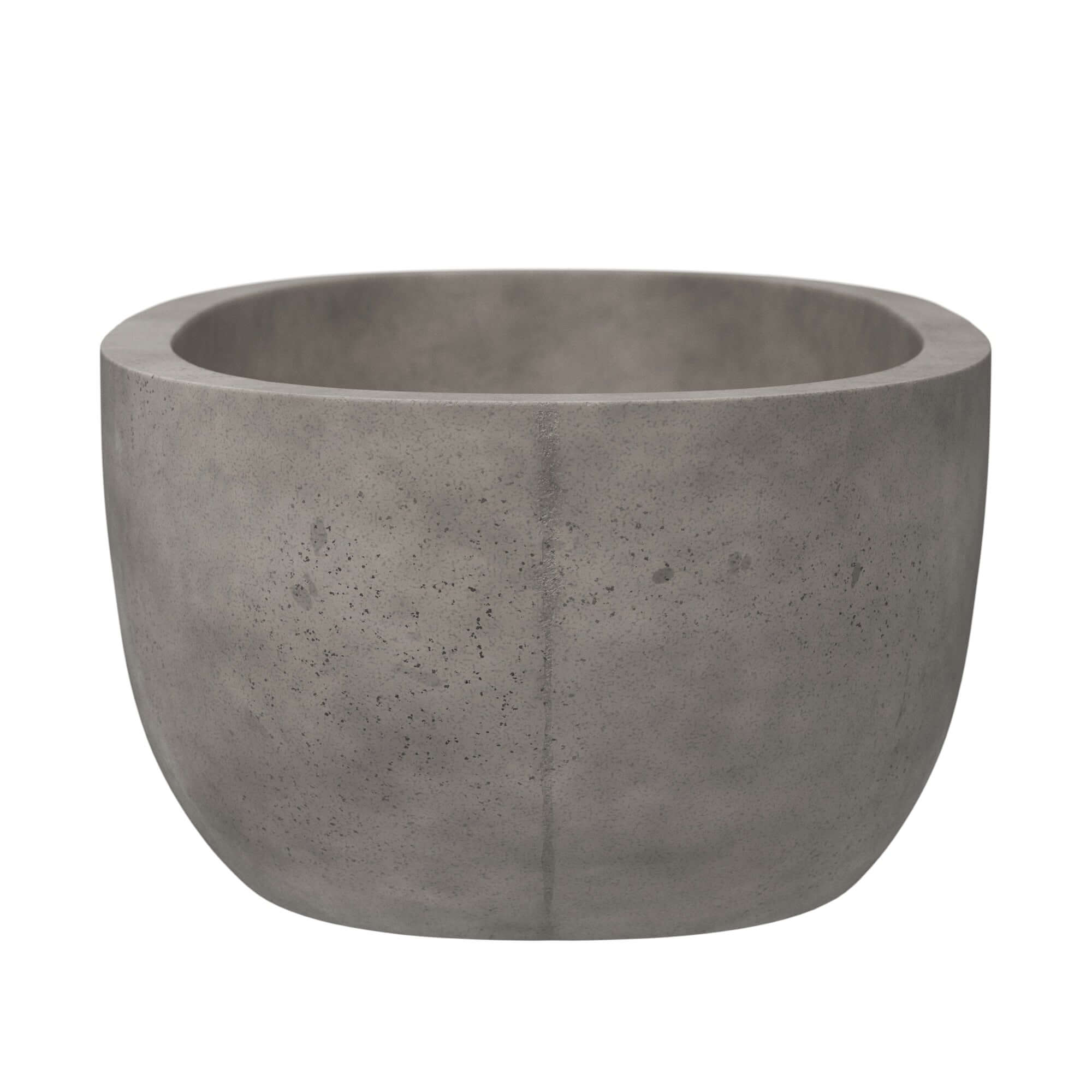Native Trails 66" NativeStone Concrete Avalon Freestanding Bathtub, Ash, NST6636-A Product Image