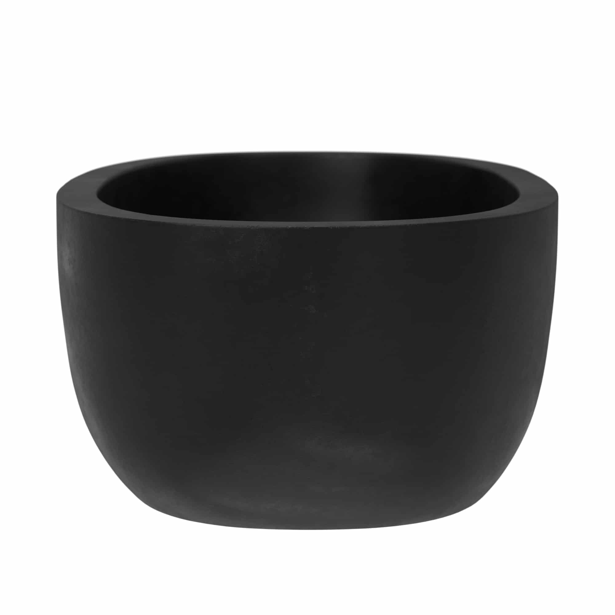 Native Trails 66" NativeStone Concrete Avalon Freestanding Bathtub, Charcoal, NST6636-C Product Image