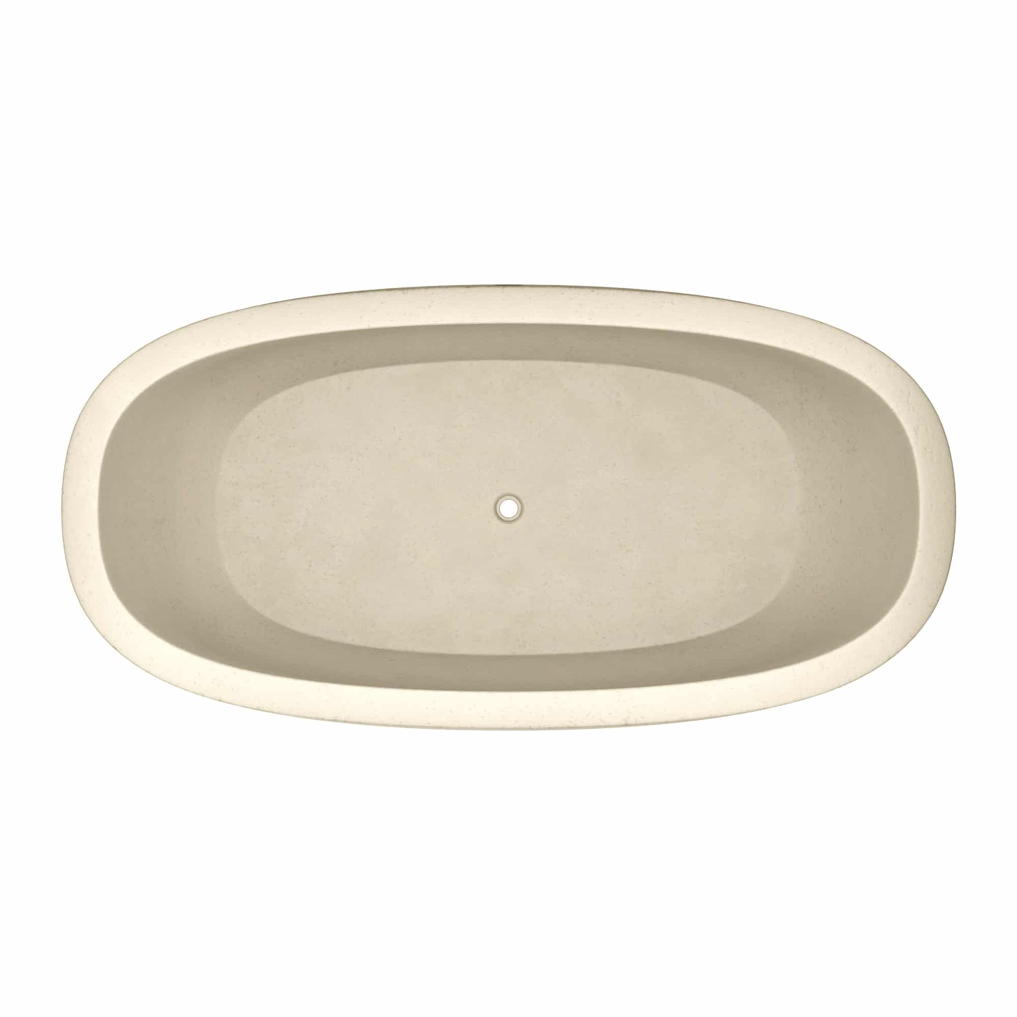 Native Trails 72" NativeStone Concrete Avalon Freestanding Bathtub, Sand, NST7236-D Product Image