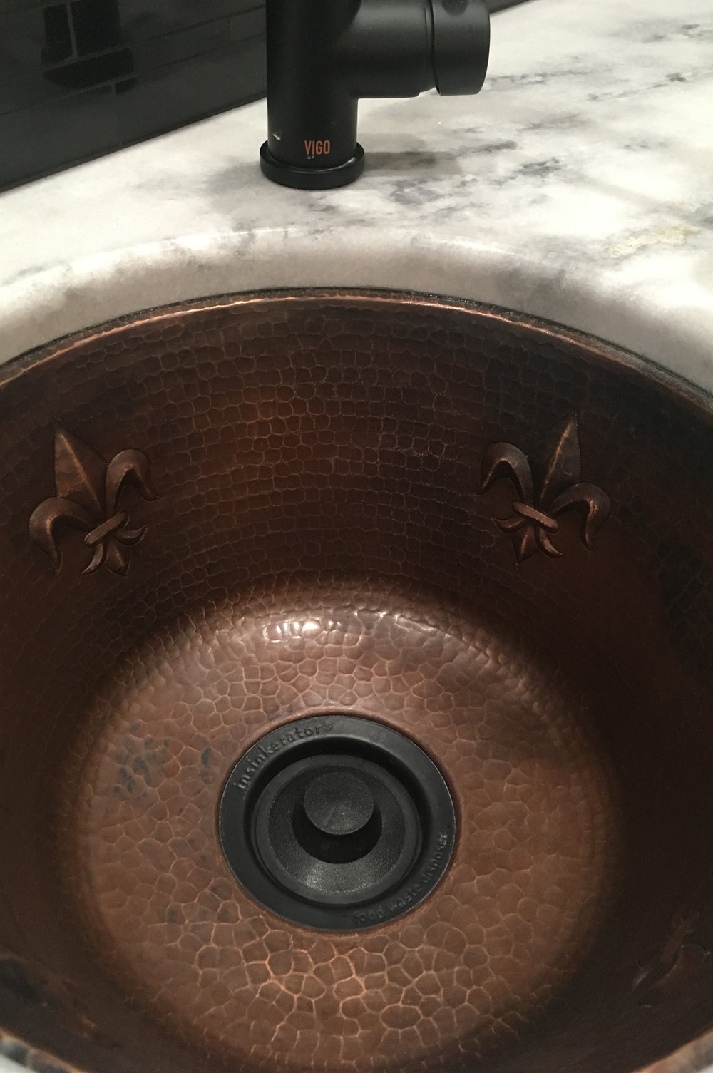 Alternate Image for Premier Copper Products 16" Copper Bar/Prep Sink, Oil Rubbed Bronze, BR16FDB3