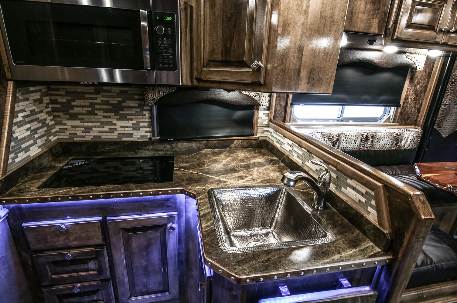 Alternate Image for Premier Copper Products 17" Copper Bar/Prep Sink, Nickel, BS17EN