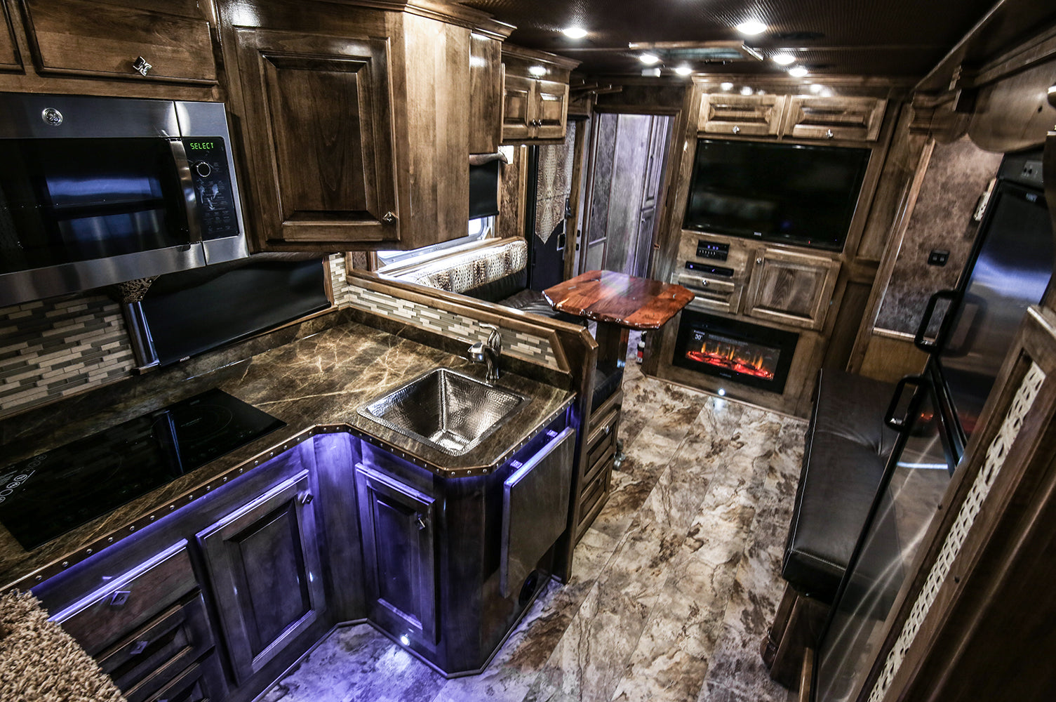 Alternate Image for Premier Copper Products 17" Copper Bar/Prep Sink, Nickel, BS17EN