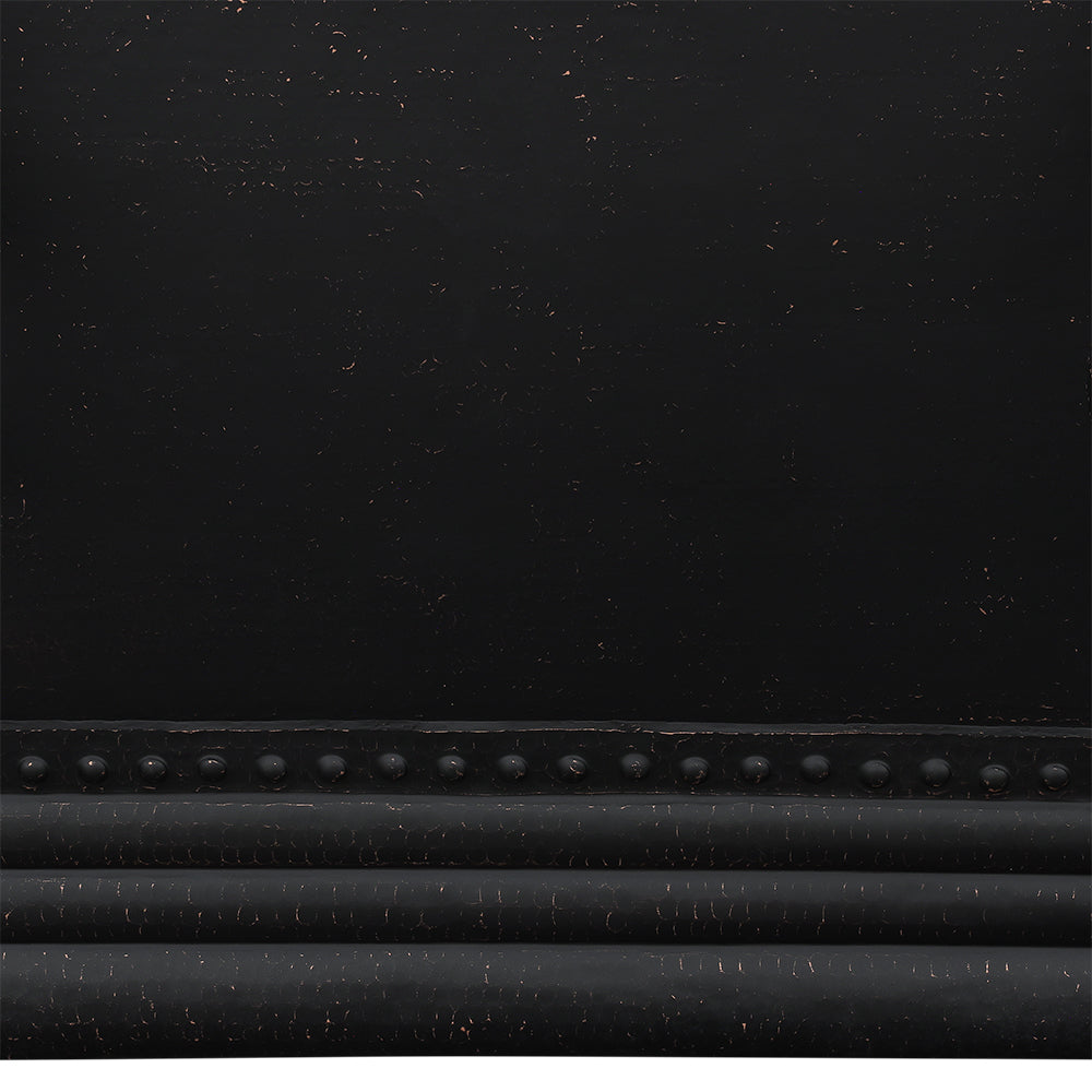 Alternate Image for Premier Copper Products 67" Hammered Copper Freestanding Bathtub, Glazed Black with Polished Copper, BTDR67BLKP