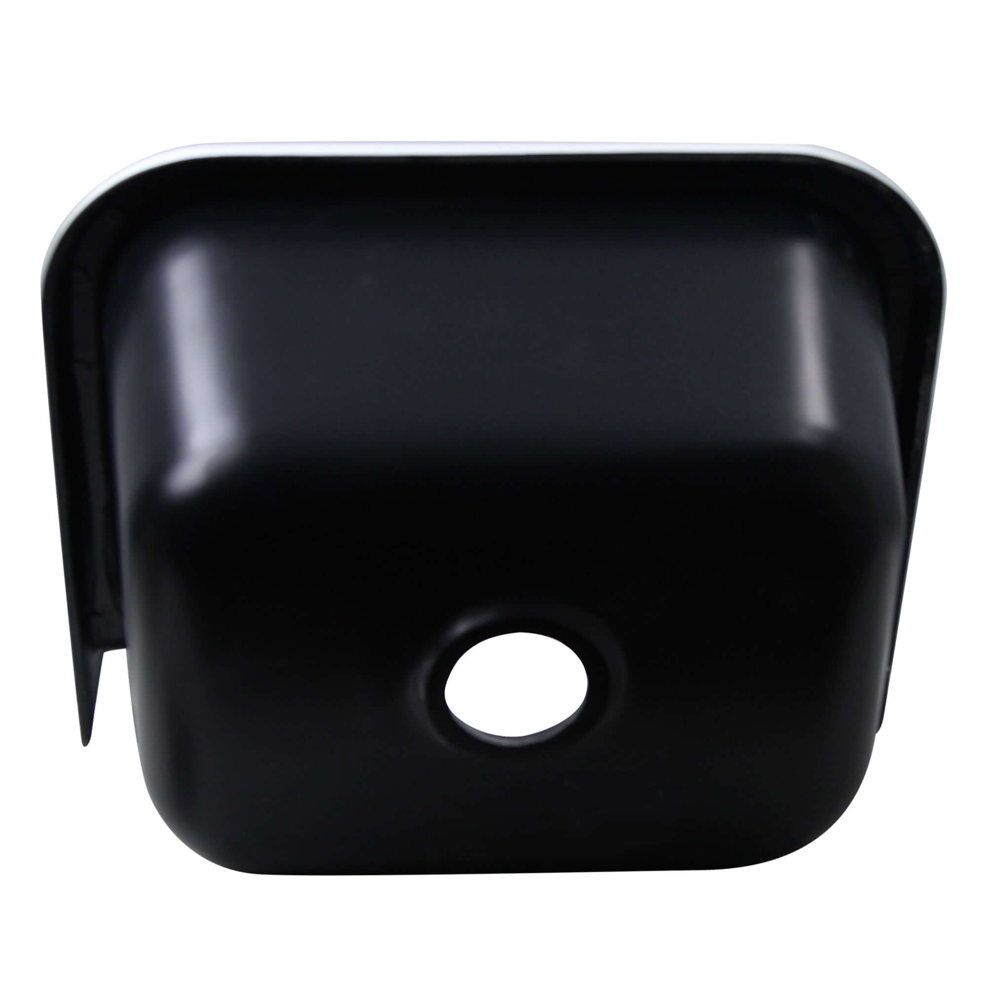 Alternate Image for Nantucket Sinks Anchor 22" Wallmount Cast Iron Utility Sink with Accessories, White/Black, CI-2218-FBSET