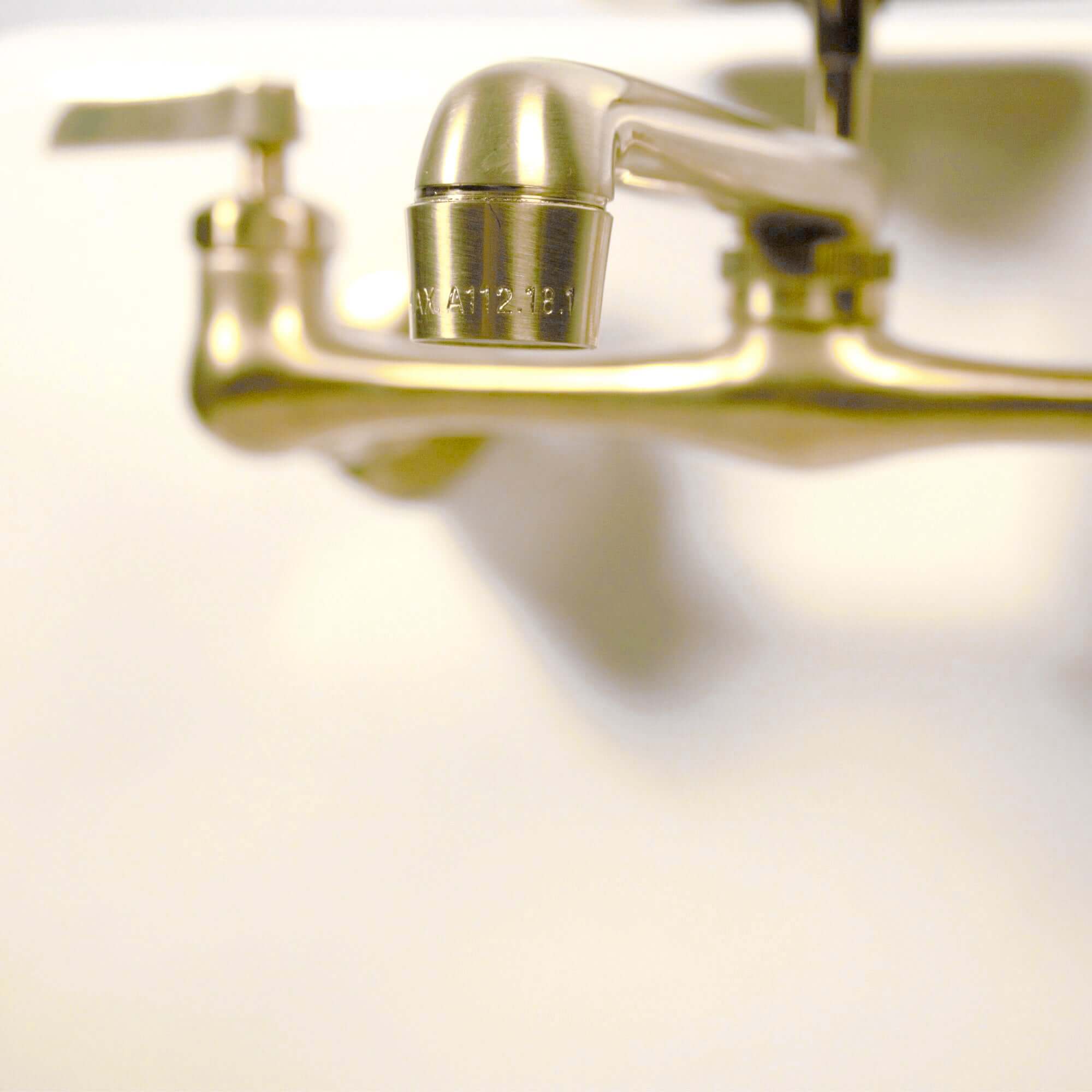 Alternate Image for Nantucket Sinks Premium Accessories Brass Utility/Mud/Laundry Faucet, Handle, CIF-2HSB