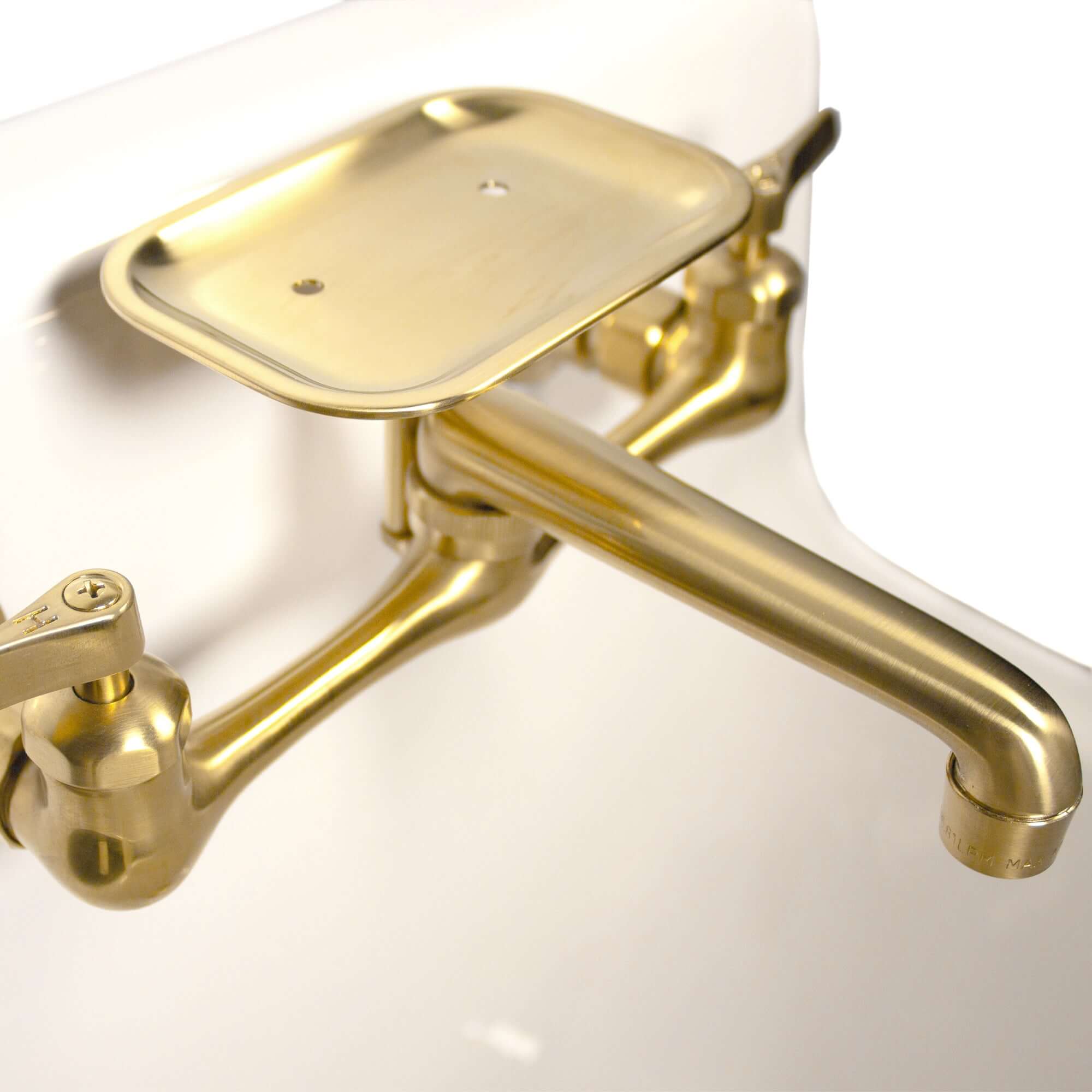 Alternate Image for Nantucket Sinks Premium Accessories Brass Utility/Mud/Laundry Faucet, Handle, CIF-2HSB