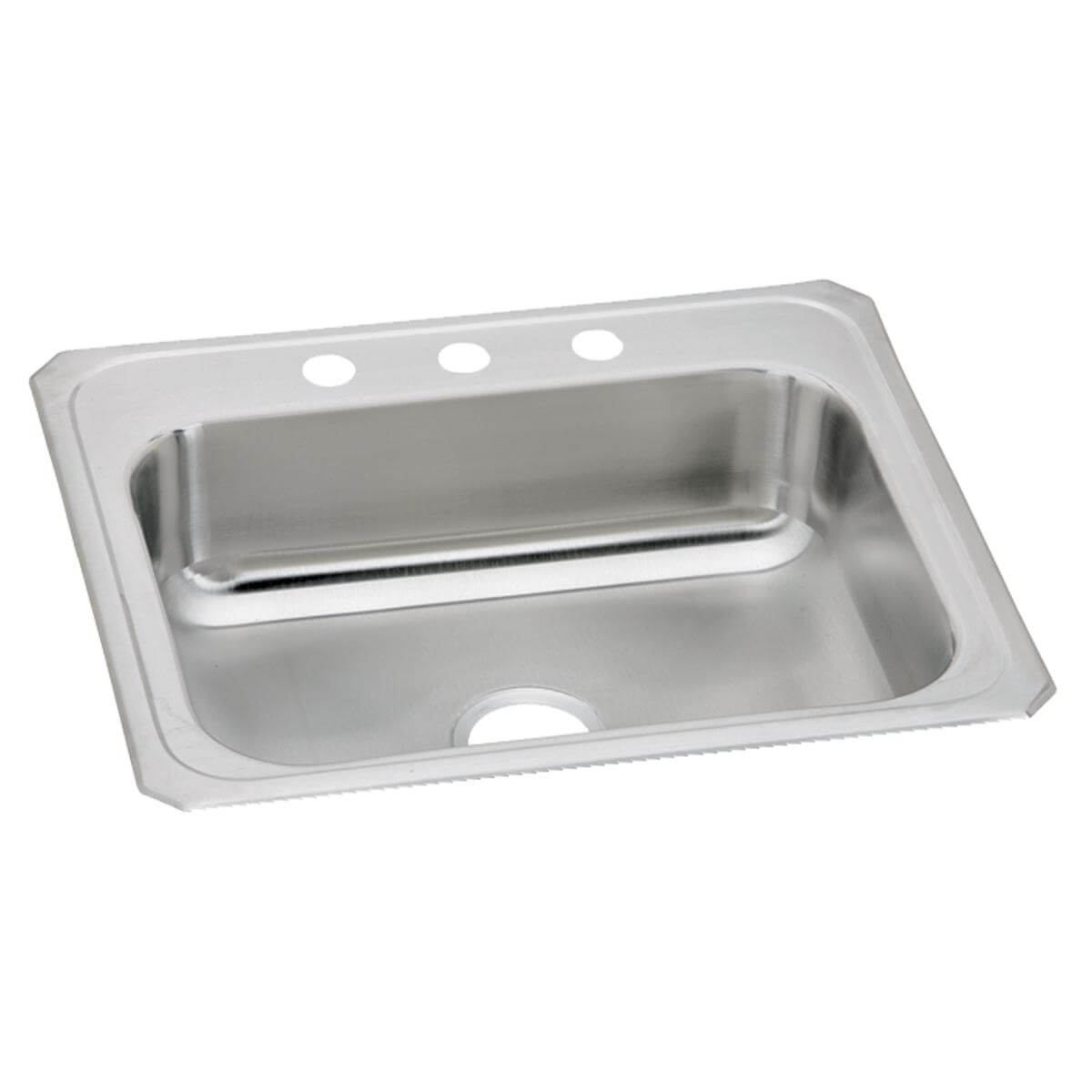 Alternate Image for Elkay Celebrity 31" Drop In/Topmount Stainless Steel Kitchen Sink, Brushed Satin, 3 Faucet Holes, CR31223