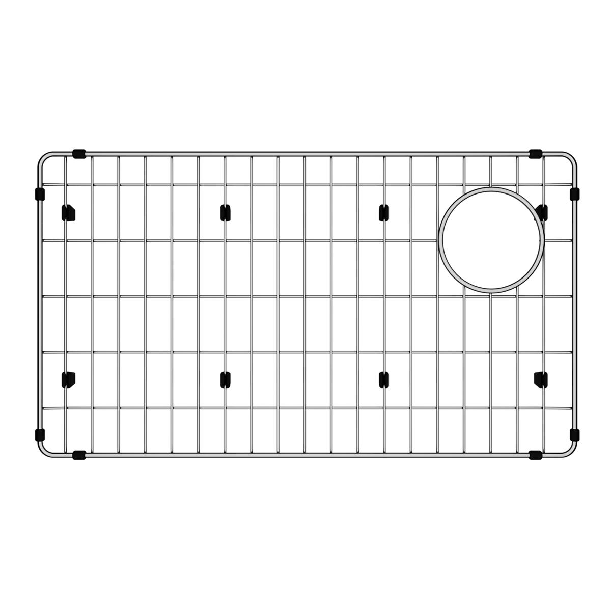Elkay Crosstown Stainless Steel 25-1/8" x 14-1/4" x 1-1/8" Bottom Grid, CTXBG2514