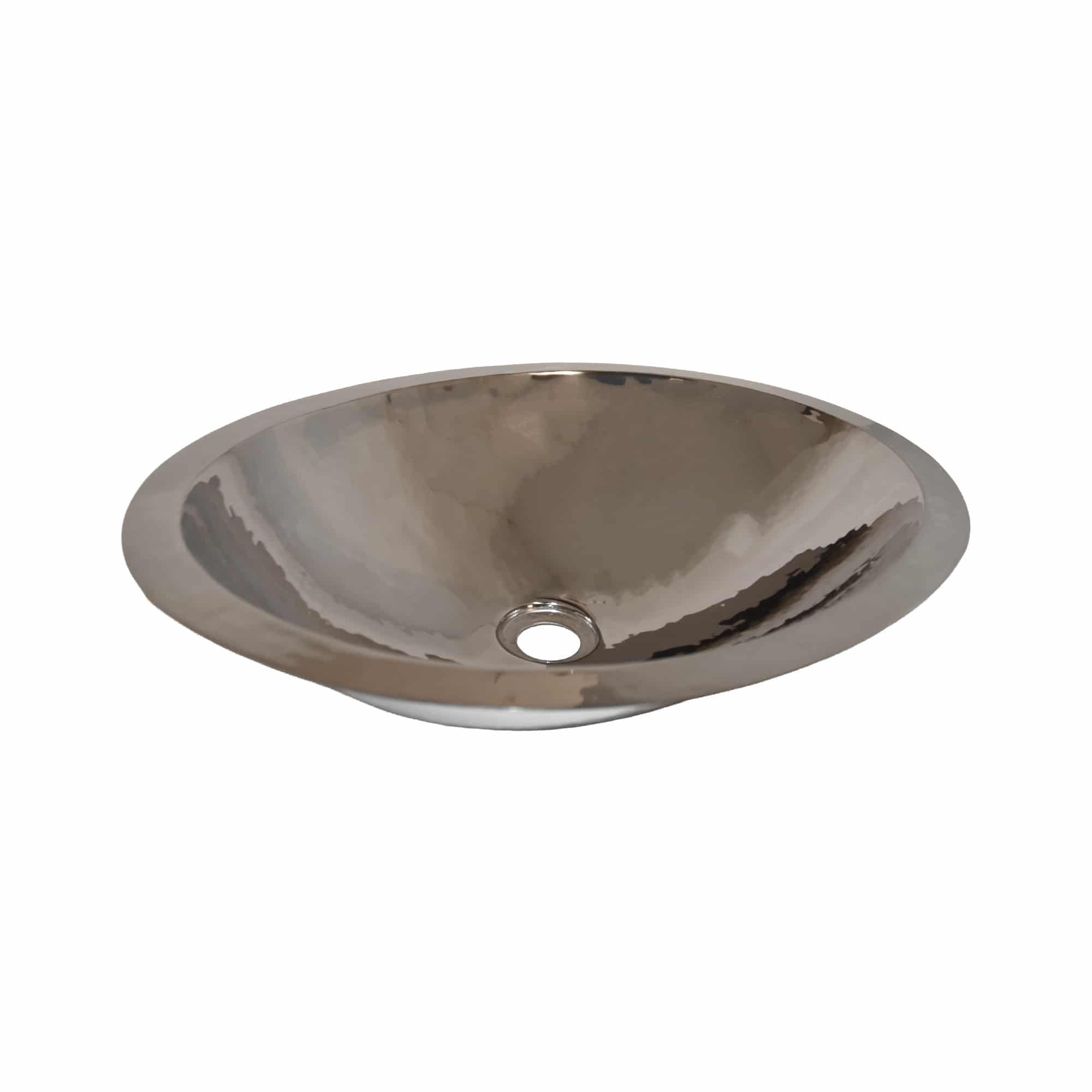 Native Trails Classic 19" Oval Undermount Nickel Bathroom Sink, Polished Nickel, CPS868-F Product Image
