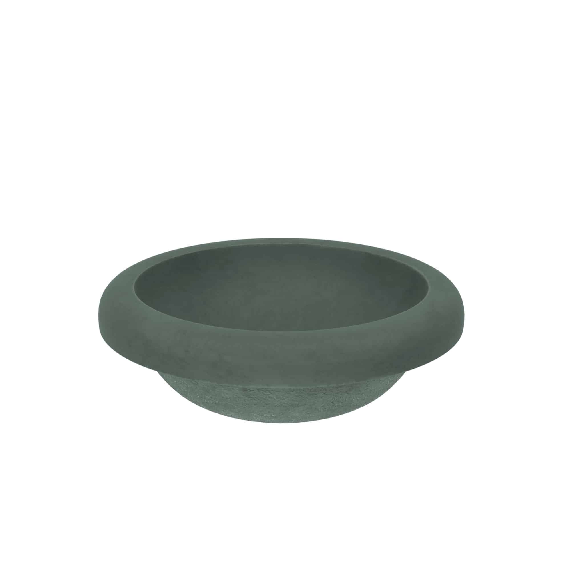 Native Trails Cuyama 21" x 15" Oval Drop In NativeStone Concrete ADA Bathroom Sink, Forest, NSL2115-F Product Image