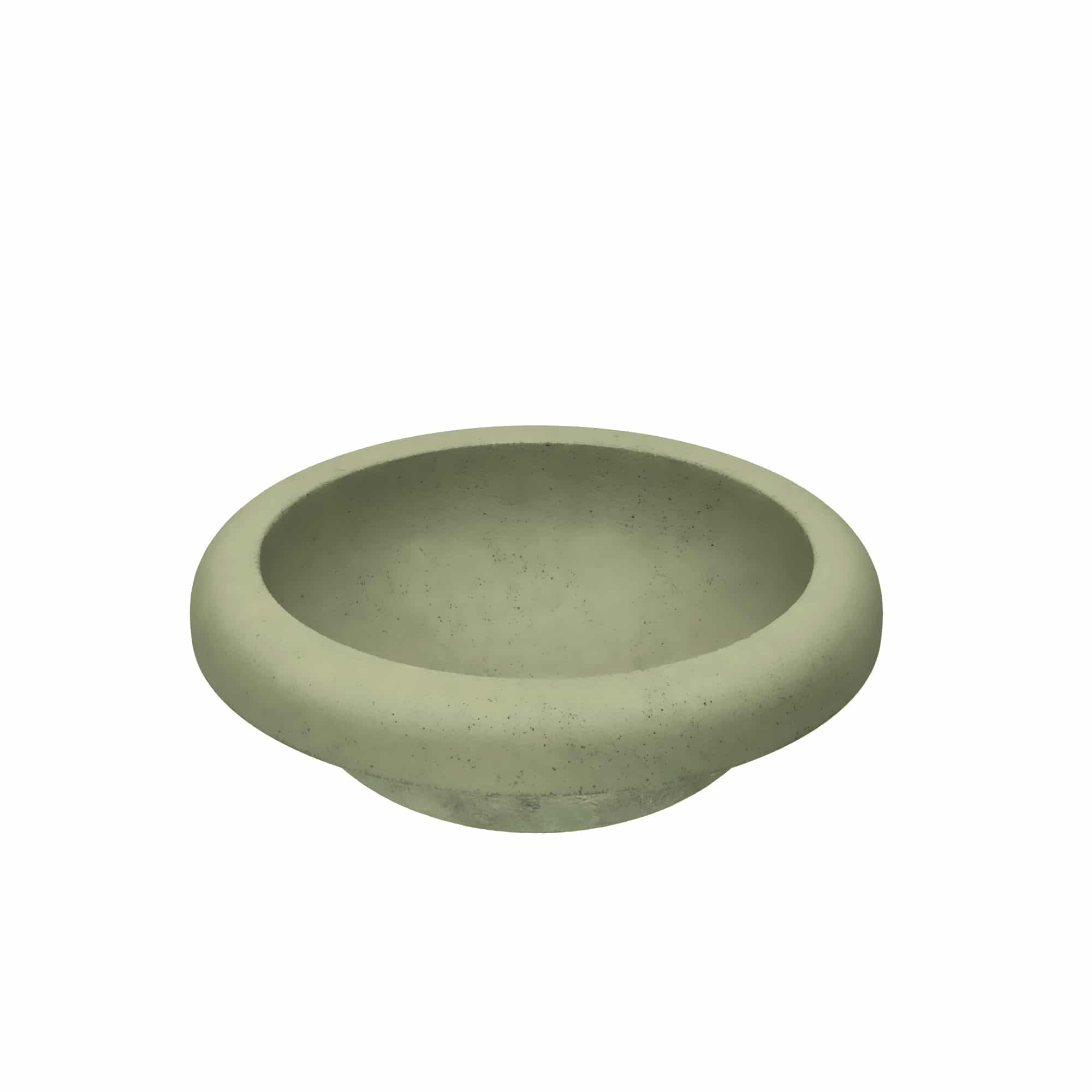 Native Trails Cuyama 21" x 15" Oval Drop In NativeStone Concrete ADA Bathroom Sink, Sage, NSL2115-G Product Image
