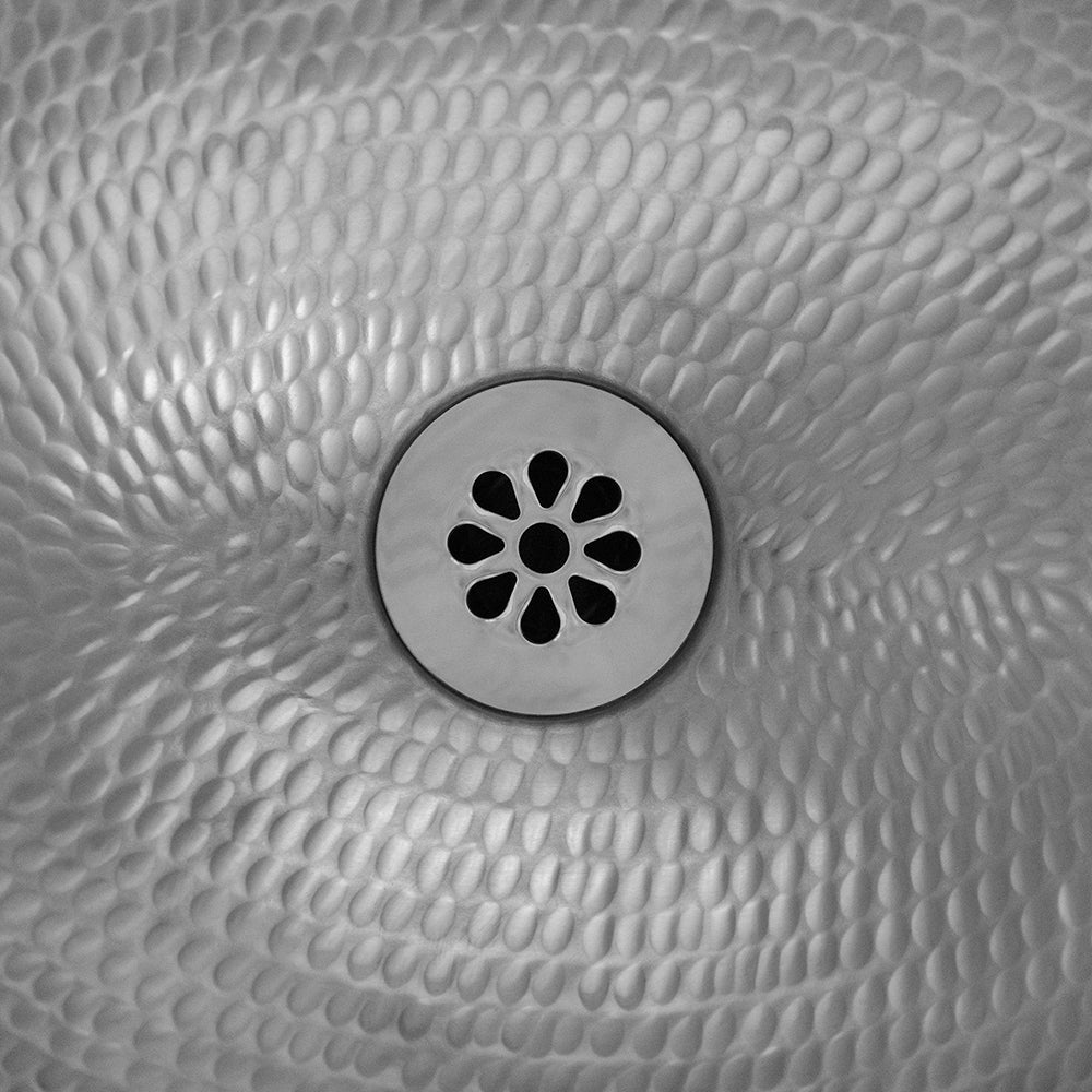 Alternate Image for Premier Copper Products 1.5" Non-Overflow Grid Bathroom Sink Drain - Brushed Nickel, D-207BN