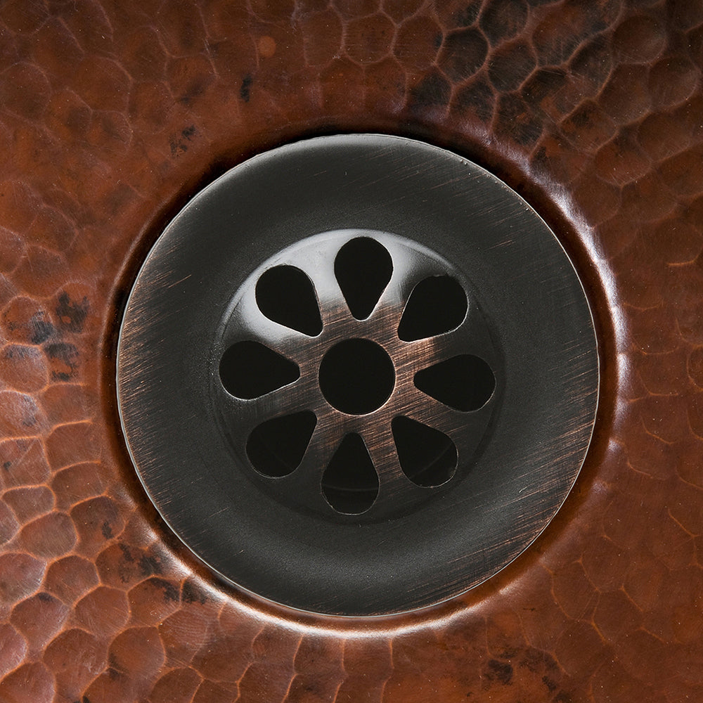 Alternate Image for Premier Copper Products 1.5" Non-Overflow Grid Bathroom Sink Drain - Oil Rubbed Bronze, D-207ORB