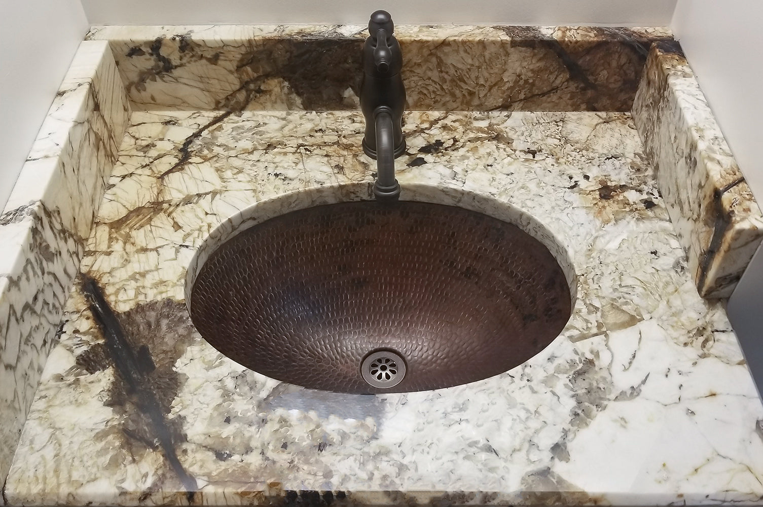 Alternate Image for Premier Copper Products 1.5" Non-Overflow Grid Bathroom Sink Drain - Oil Rubbed Bronze, D-207ORB