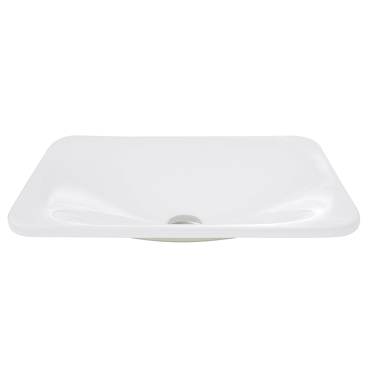Alternate Image for Nantucket Sinks Great Point 21" Ceramic Bathroom Sink, White, DI-2114-R