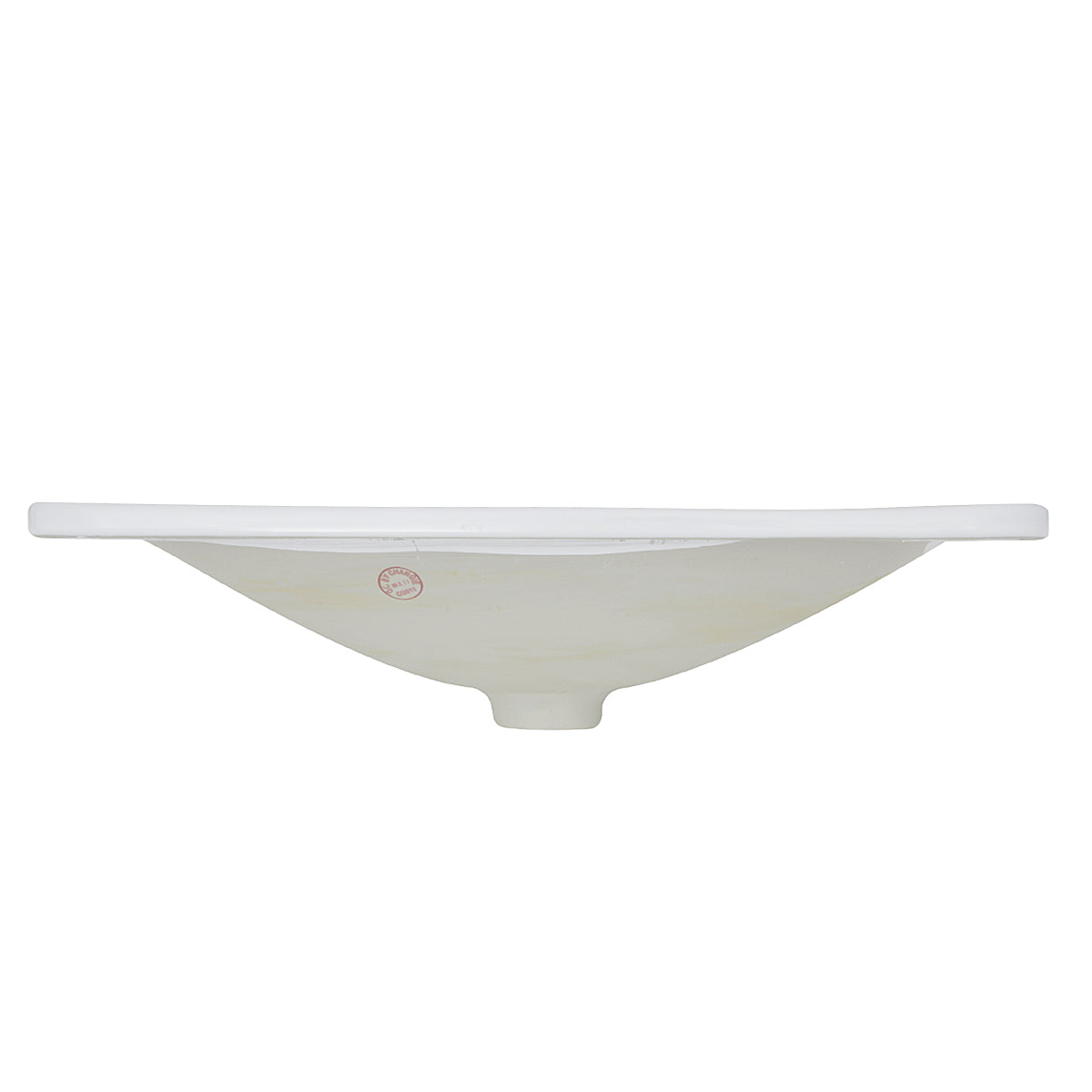Alternate Image for Nantucket Sinks Great Point 21" Ceramic Bathroom Sink, White, DI-2114-R