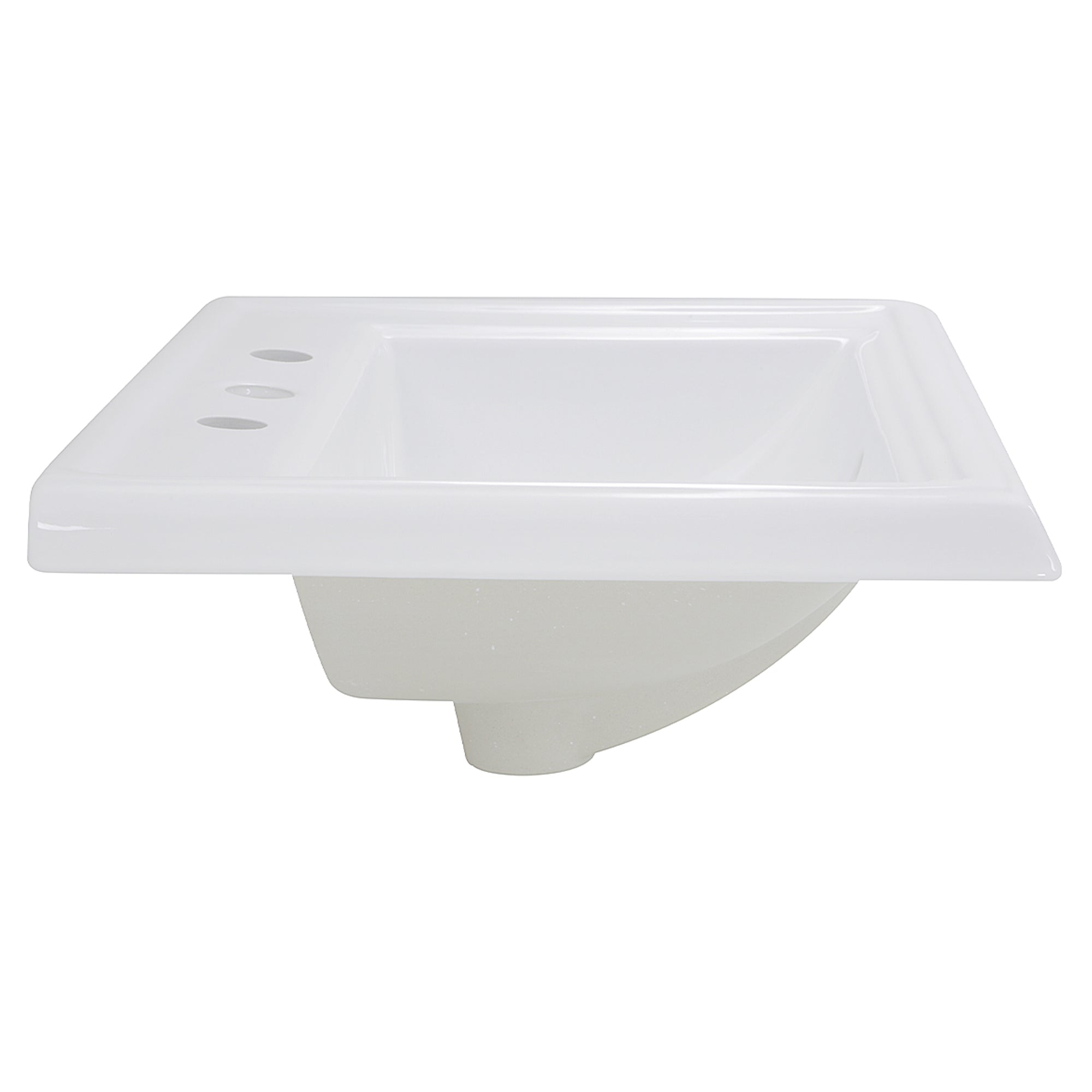 Alternate Image for Nantucket Sinks Great Point 23" Ceramic Bathroom Sink, White, DI-2418-R8