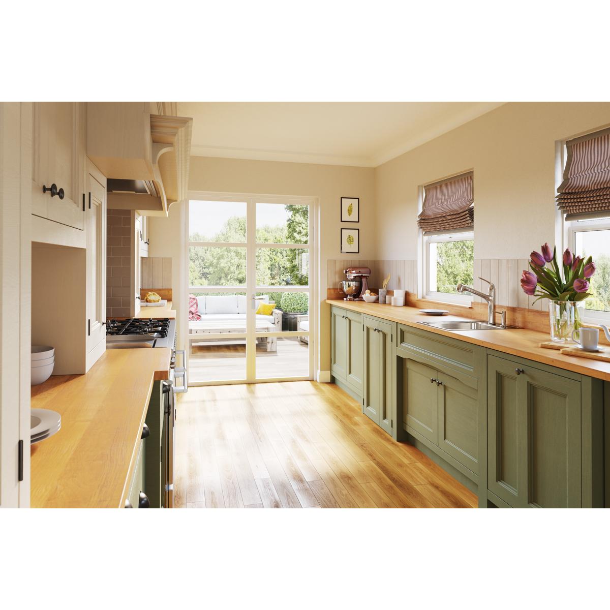 Alternate Image for Elkay Lustertone Classic 17" Drop In/Topmount Stainless Steel Kitchen Sink, Lustrous Satin, OS4 Faucet Holes, DLR172210PDOS4