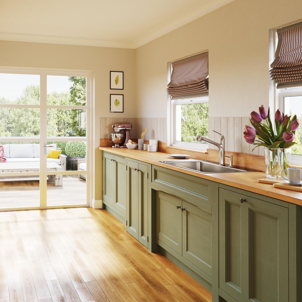 Alternate Image for Elkay Lustertone Classic 31" Drop In/Topmount Stainless Steel Kitchen Sink, Lustrous Satin, 1 Faucet Hole, DLR3122121