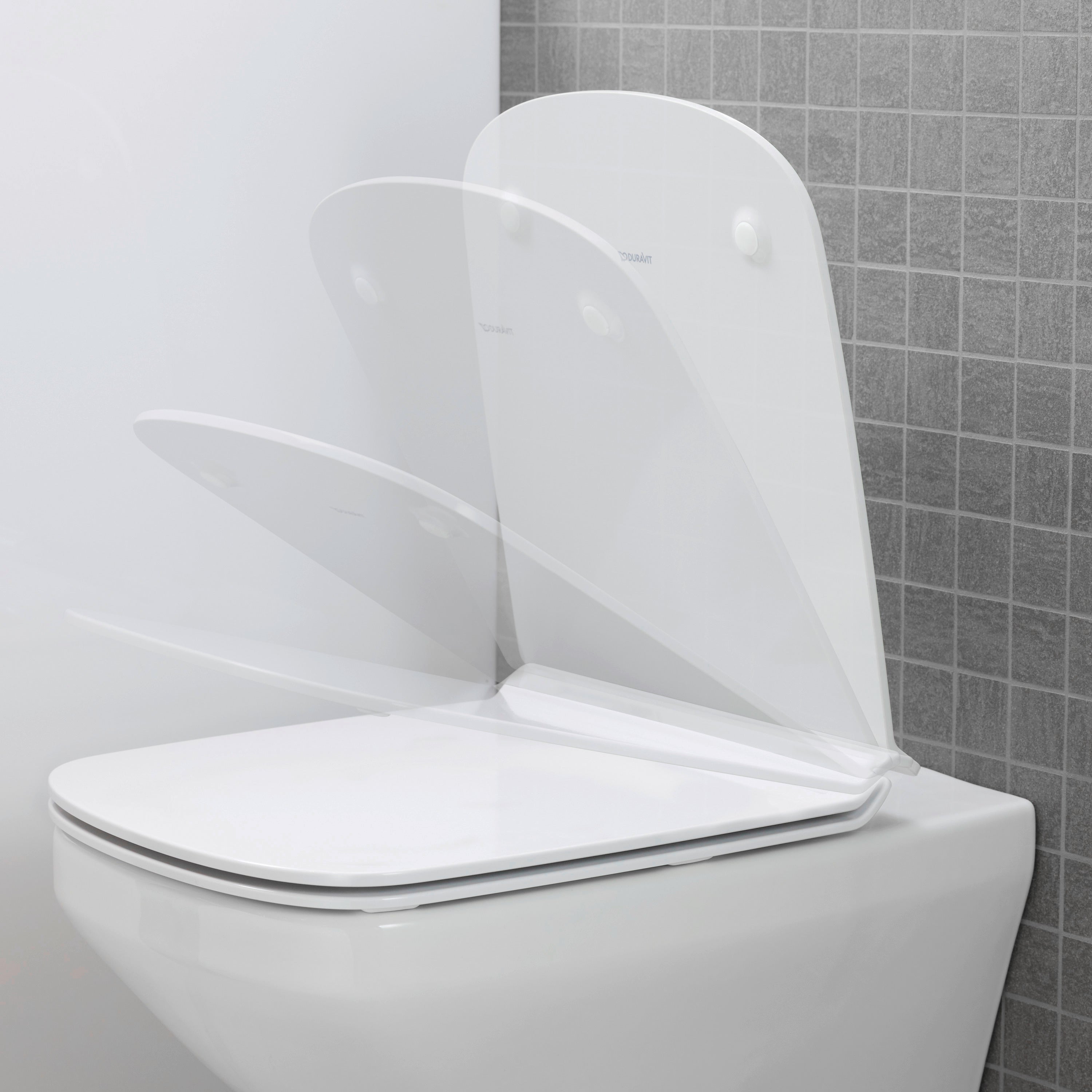 DuraStyle 1.6/0.8 GPF Dual Flush ADA Compliant Elongated Wall Mounted Toilet in White