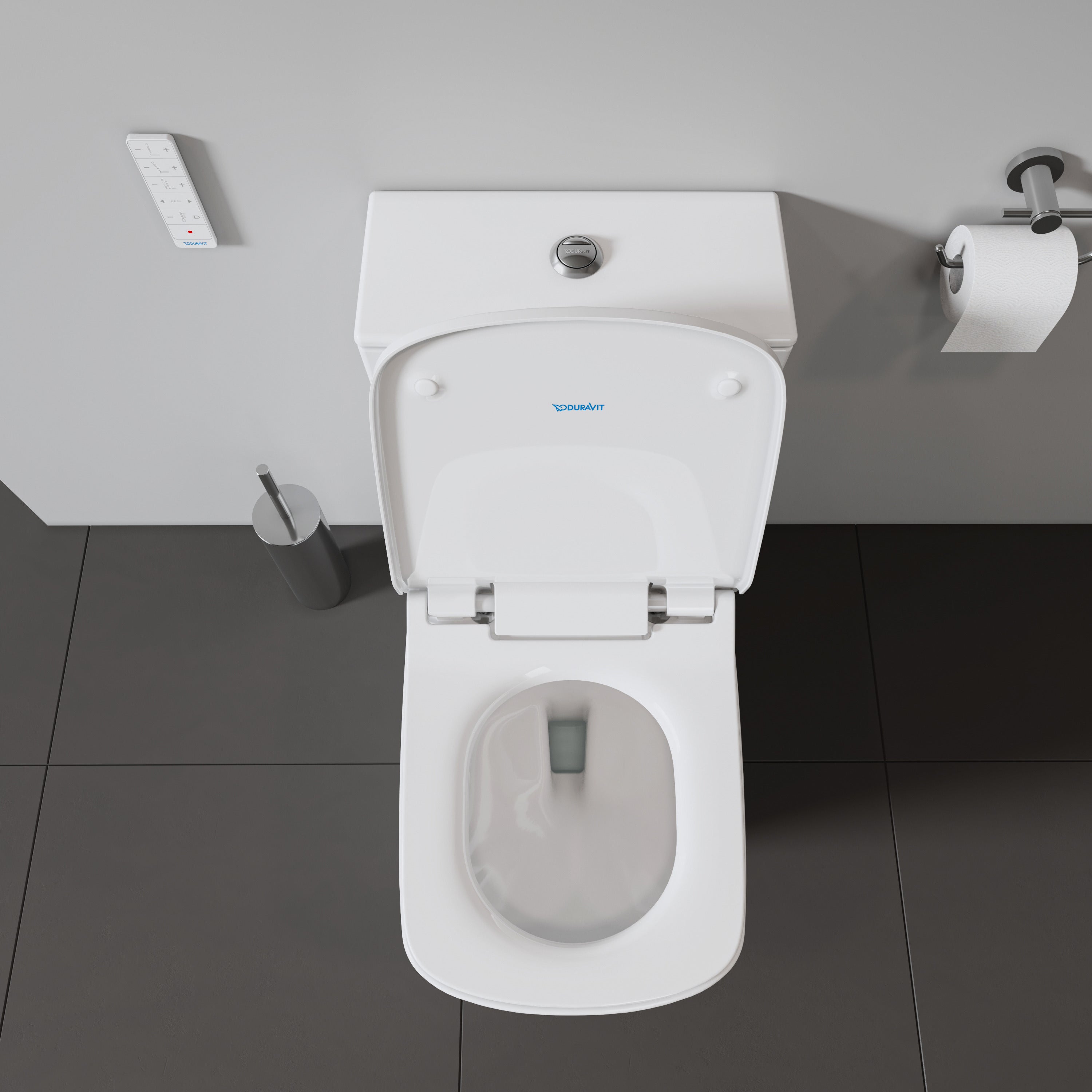 DuraStyle 1.32/0.92 GPF Dual Flush Elongated Toilet Bowl in White