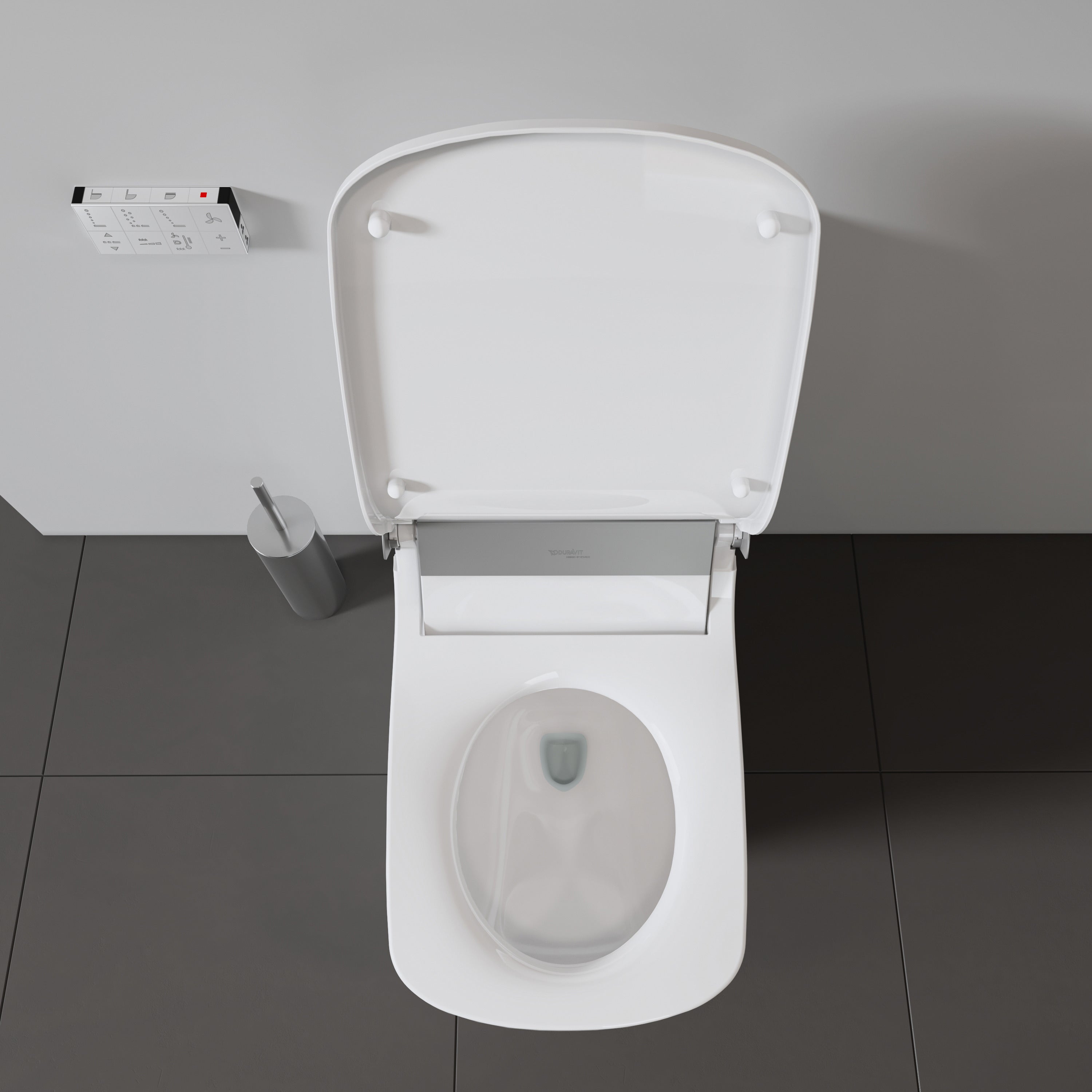 DuraStyle 1.32/0.92 GPF Dual Flush Elongated Toilet Bowl in White