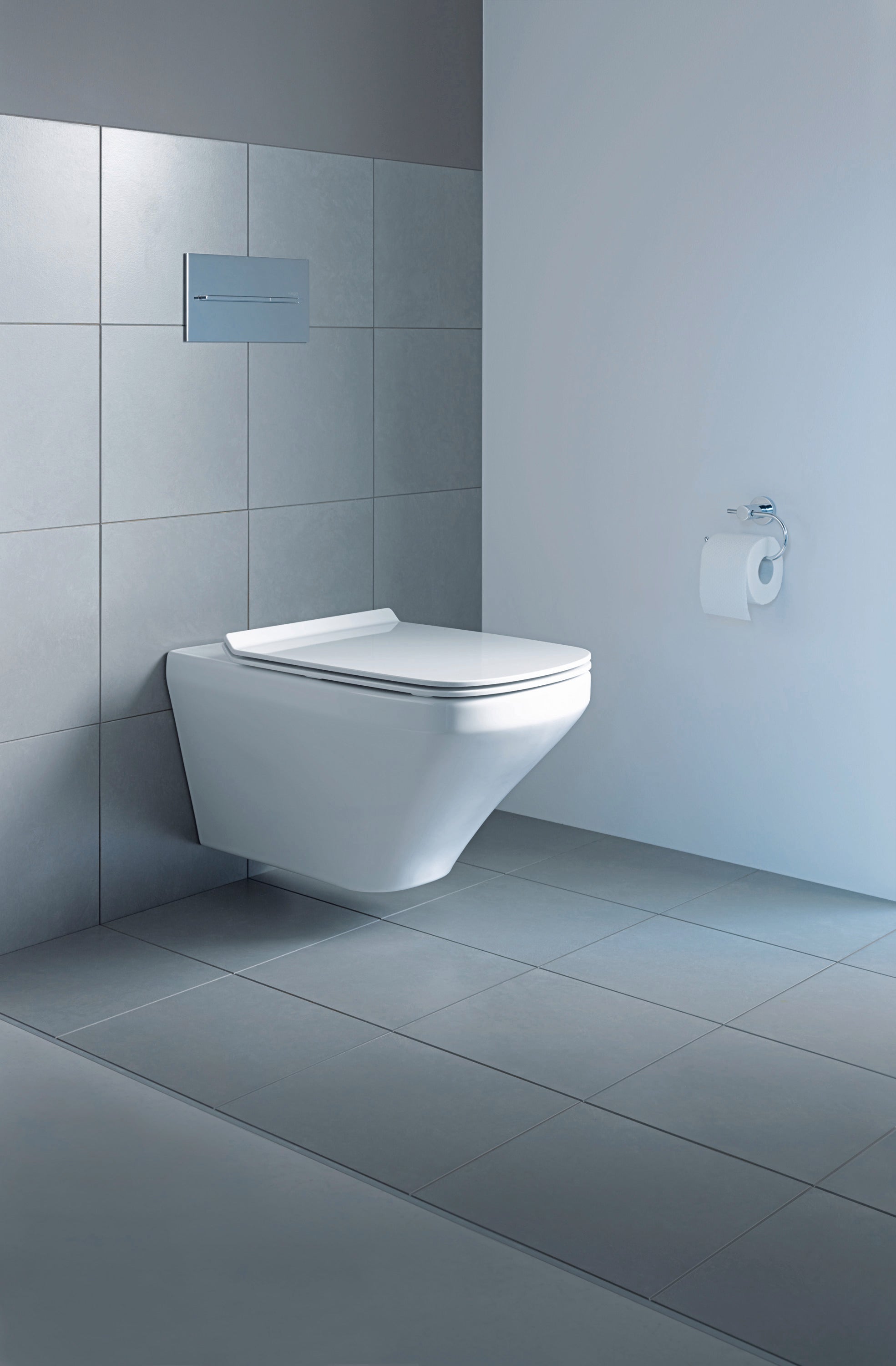 DuraStyle 1.6/0.8 GPF Dual Flush ADA Compliant Elongated Wall Mounted Toilet in White