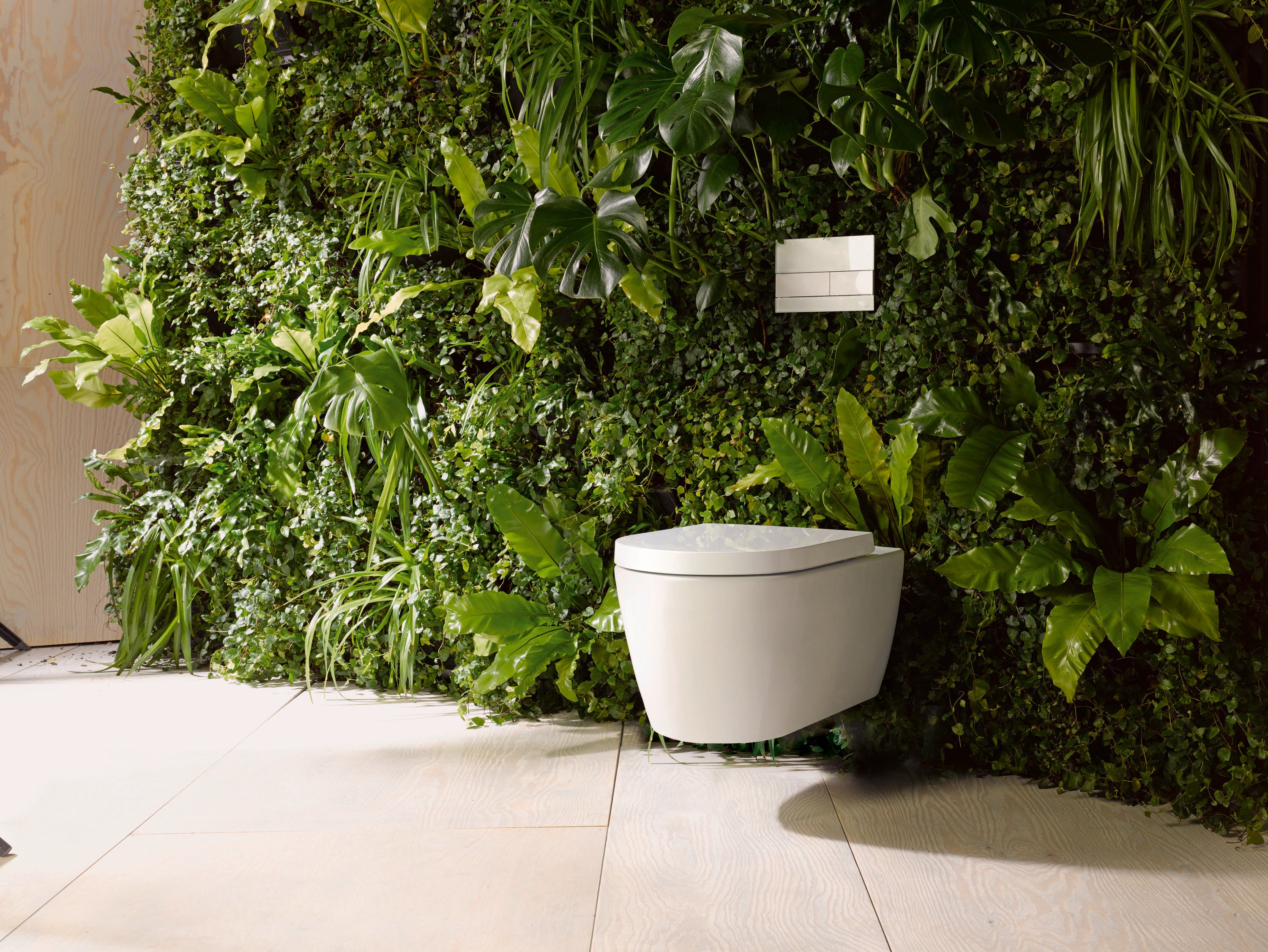 ME by Starck 1.28/0.8 GPF Dual Flush Rimless ADA Compliant Compact Elongated Wall Mounted Toilet in White