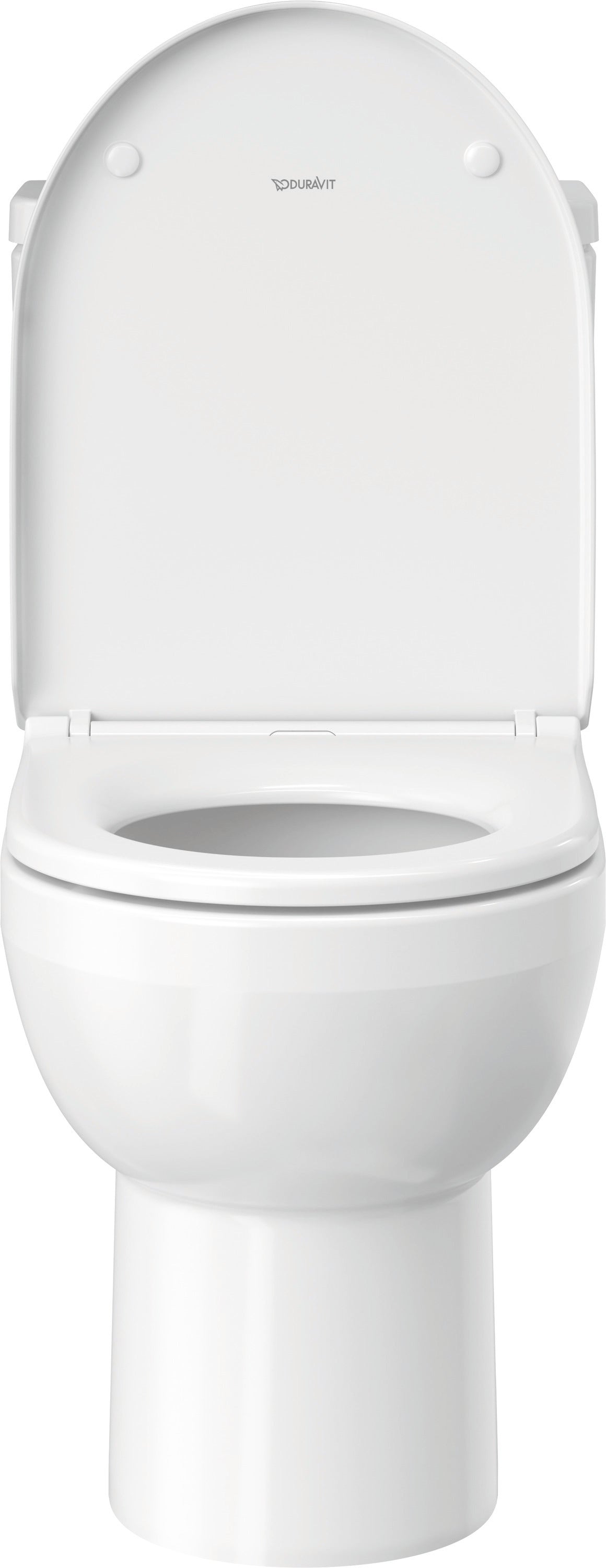 Duravit No.1 1.28 GPF Single Flush Rimless Elongated Toilet Bowl in White