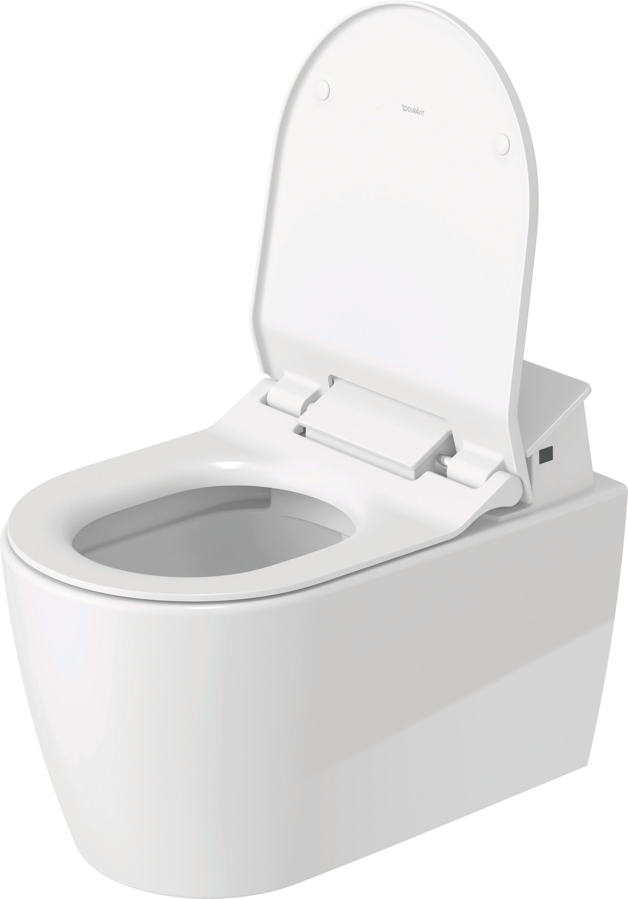 SensoWash Slim Elongated Bidet Toilet Seat in White, with Remote, Concealed Connections