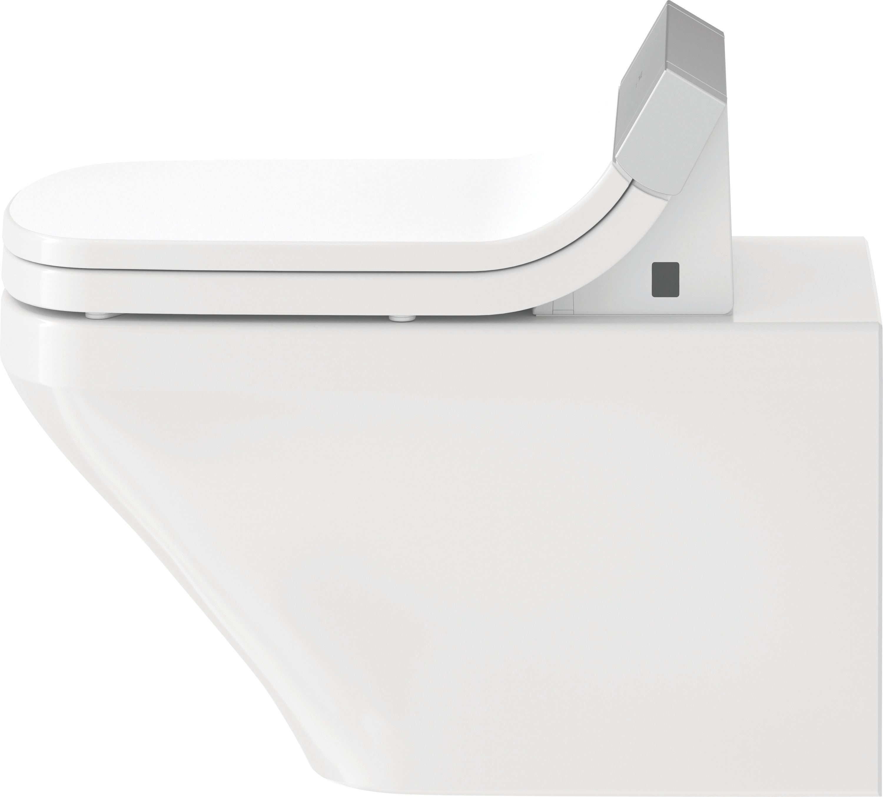 DuraStyle 1.28/0.8 GPF Dual Flush ADA Compliant Elongated Wall Mounted Toilet in White - Seat, Actuator, and In-Wall Tank and Carrier Sold Separately