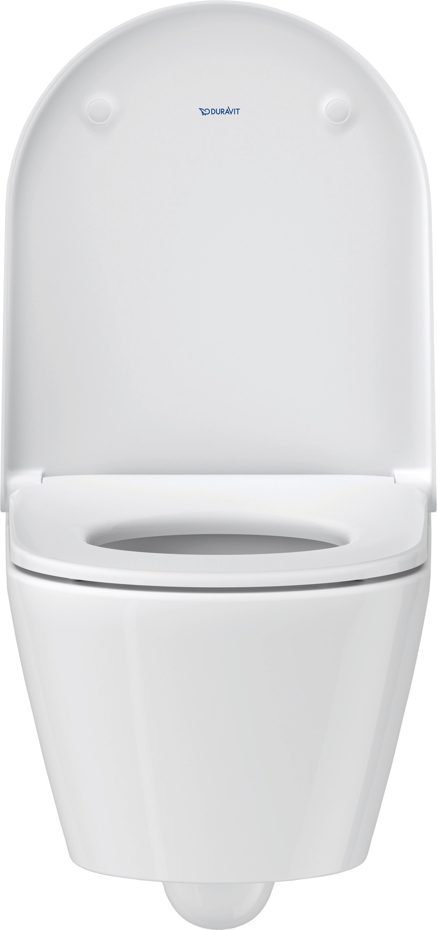 D-Neo 1.28/0.8 GPF Dual Flush Rimless ADA Compliant Round Wall Mounted Toilet in White