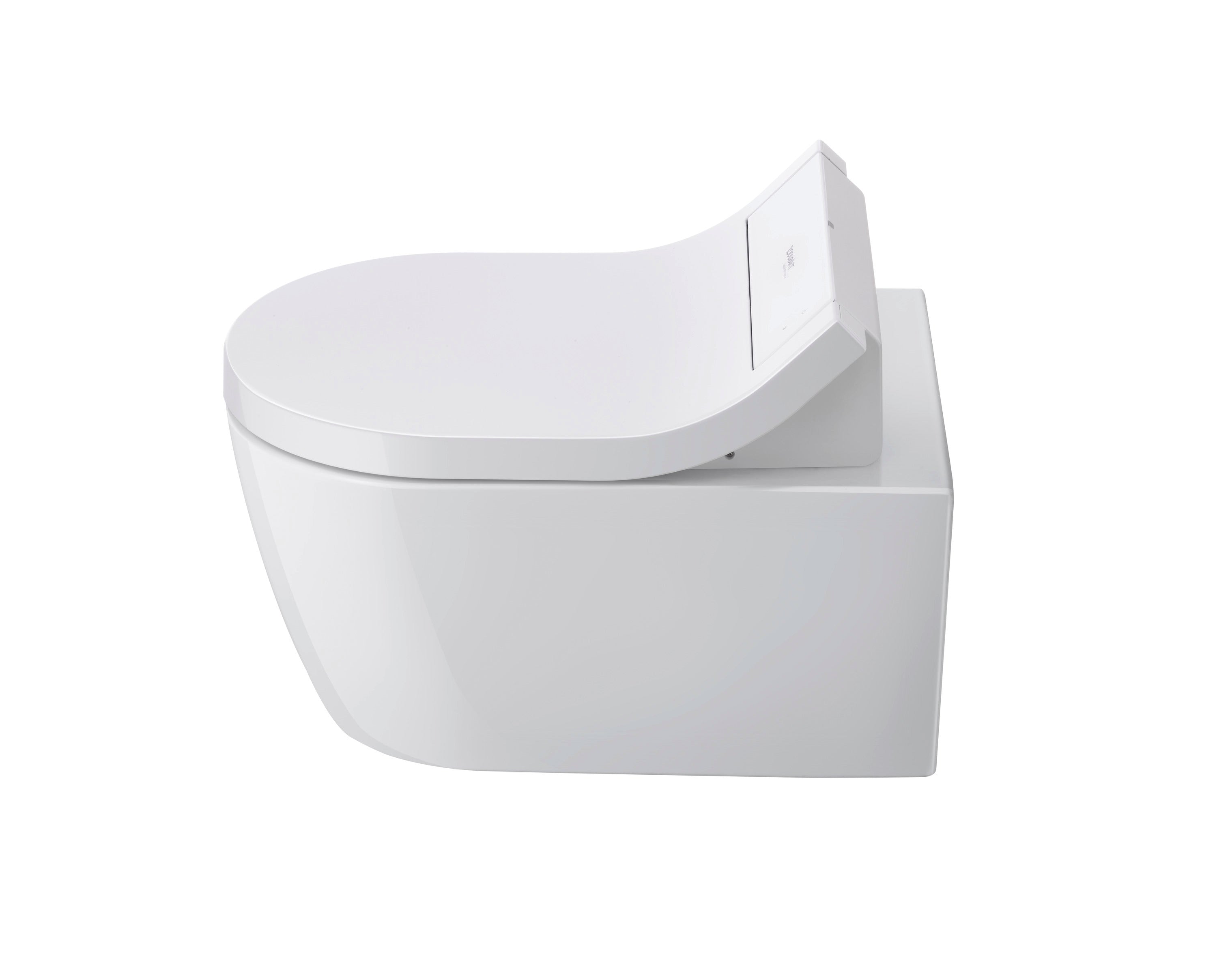SensoWash Classic Elongated Bidet Toilet Seat in White, with Remote & App Control, Concealed Connections