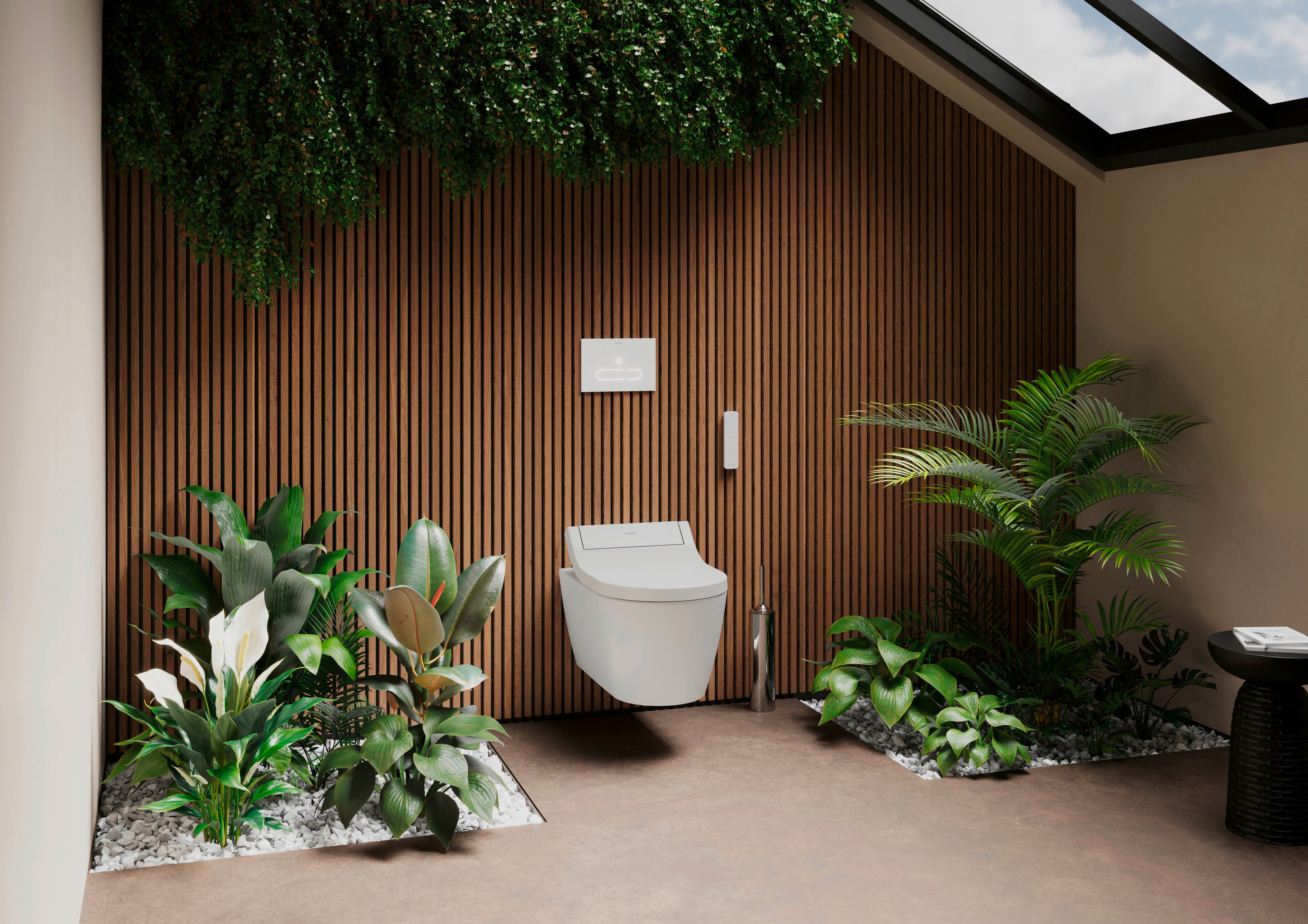 SensoWash Classic Elongated Bidet Toilet Seat in White, with Remote & App Control, Concealed Connections
