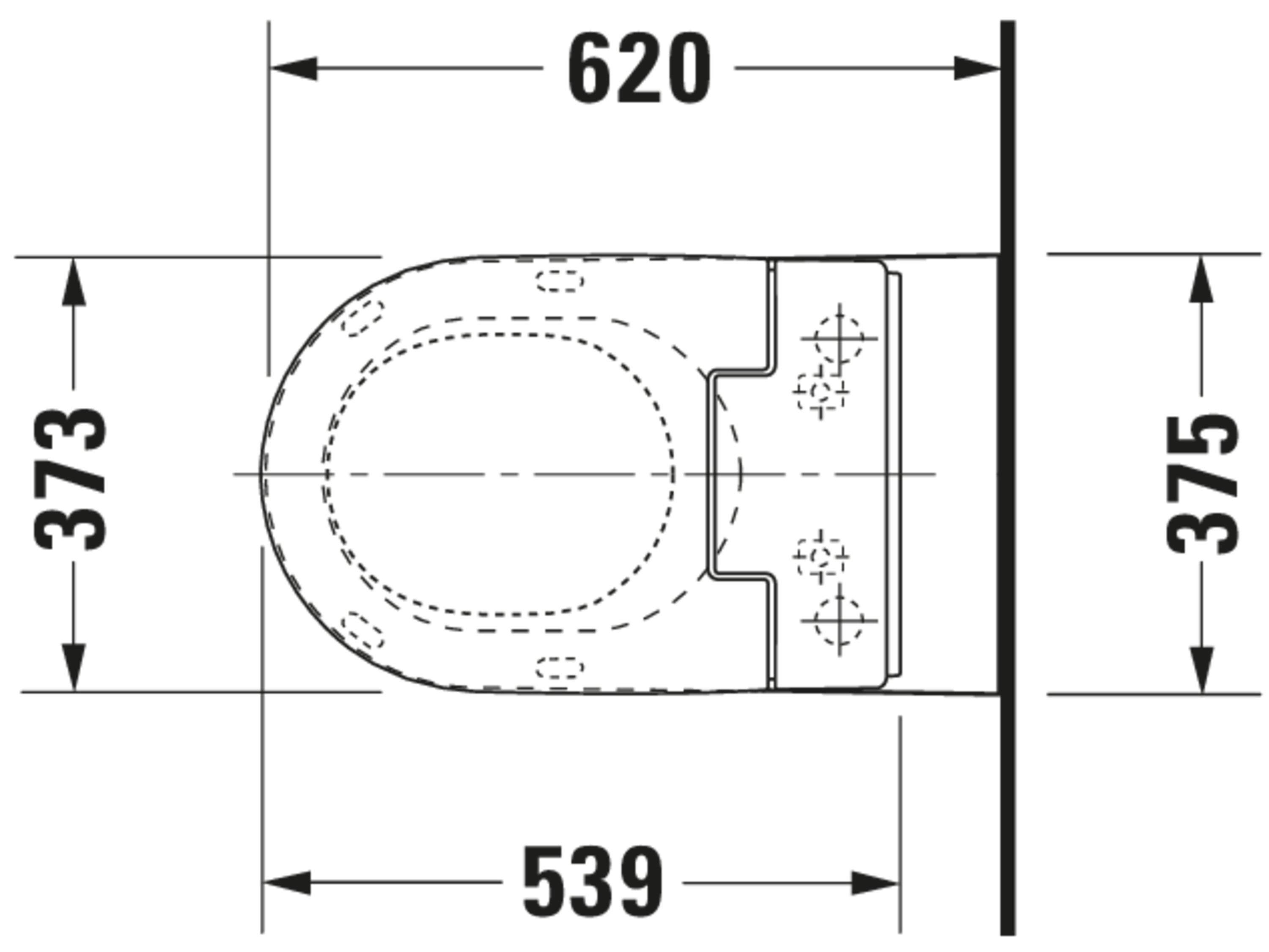 SensoWash Slim Elongated Bidet Toilet Seat in White, with Remote, Concealed Connections