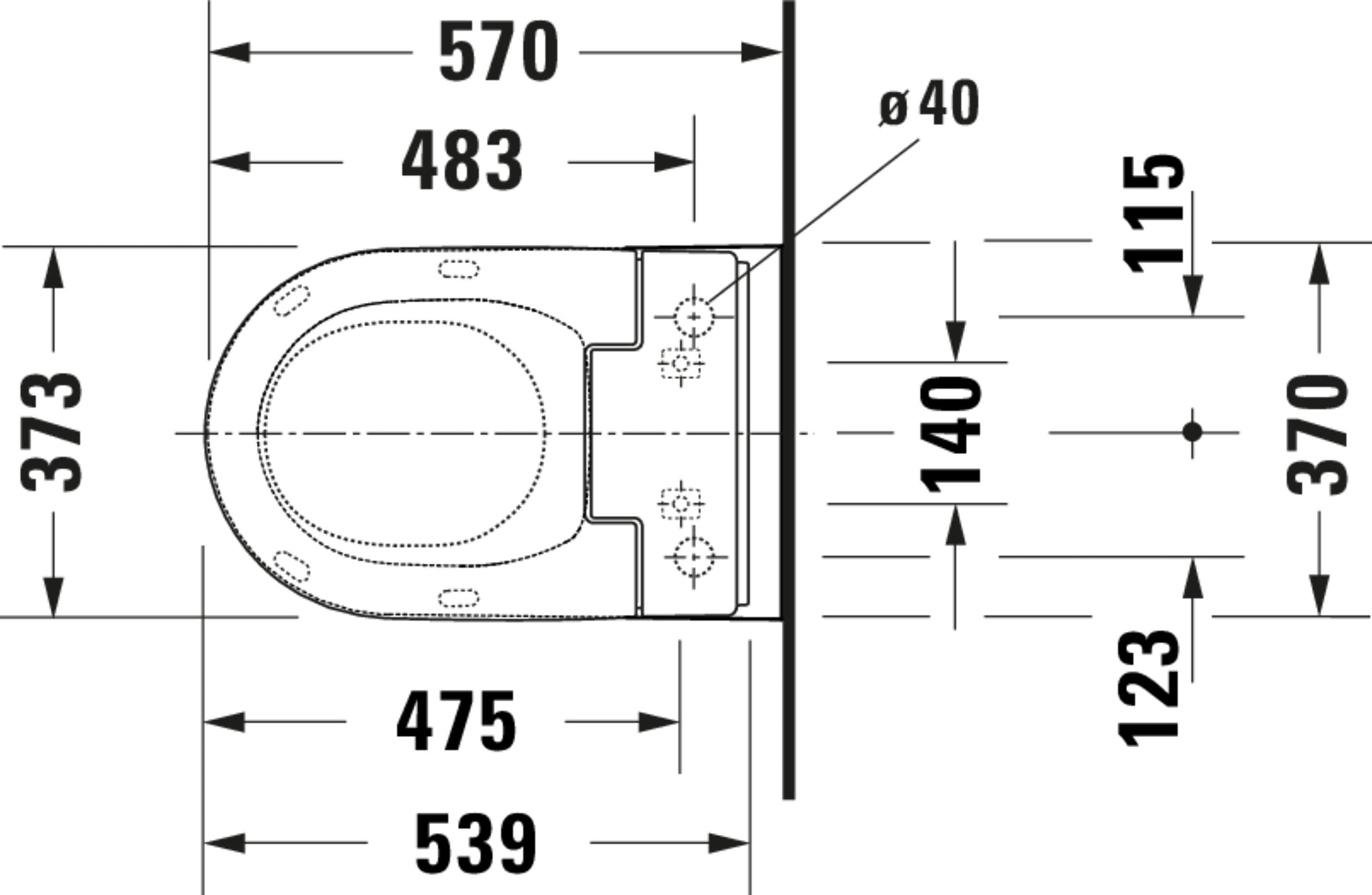 SensoWash Slim Elongated Bidet Toilet Seat in White, with Remote, Concealed Connections