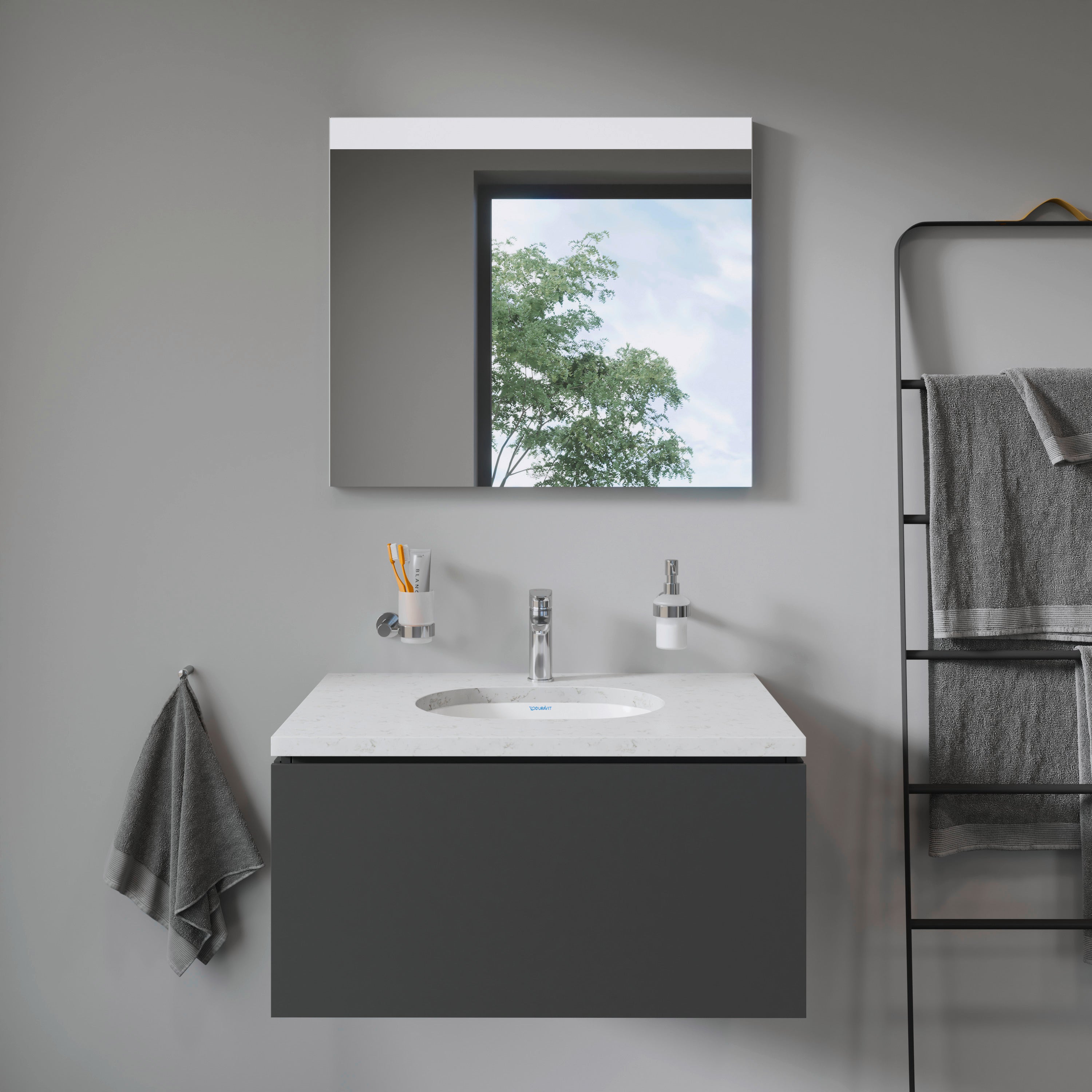 Design Classics 16 7/8" Oval Undermount Sink in White with Overflow