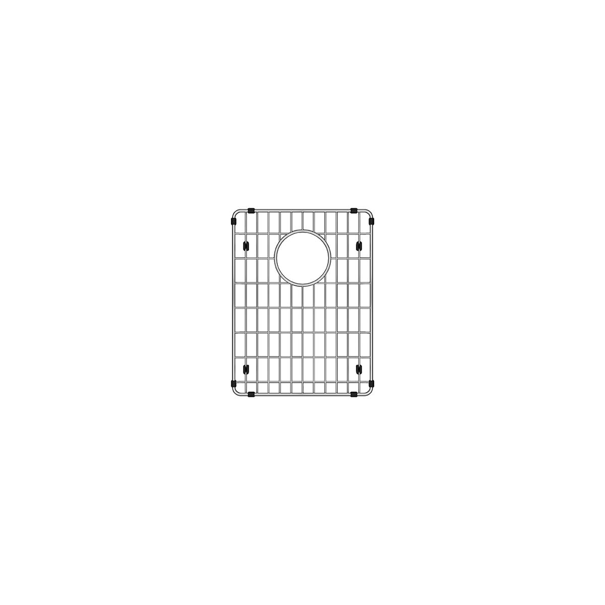 Elkay Stainless Steel 12-1/4" x 16-1/4" x 1-1/4" Bottom Grid, EBG1216