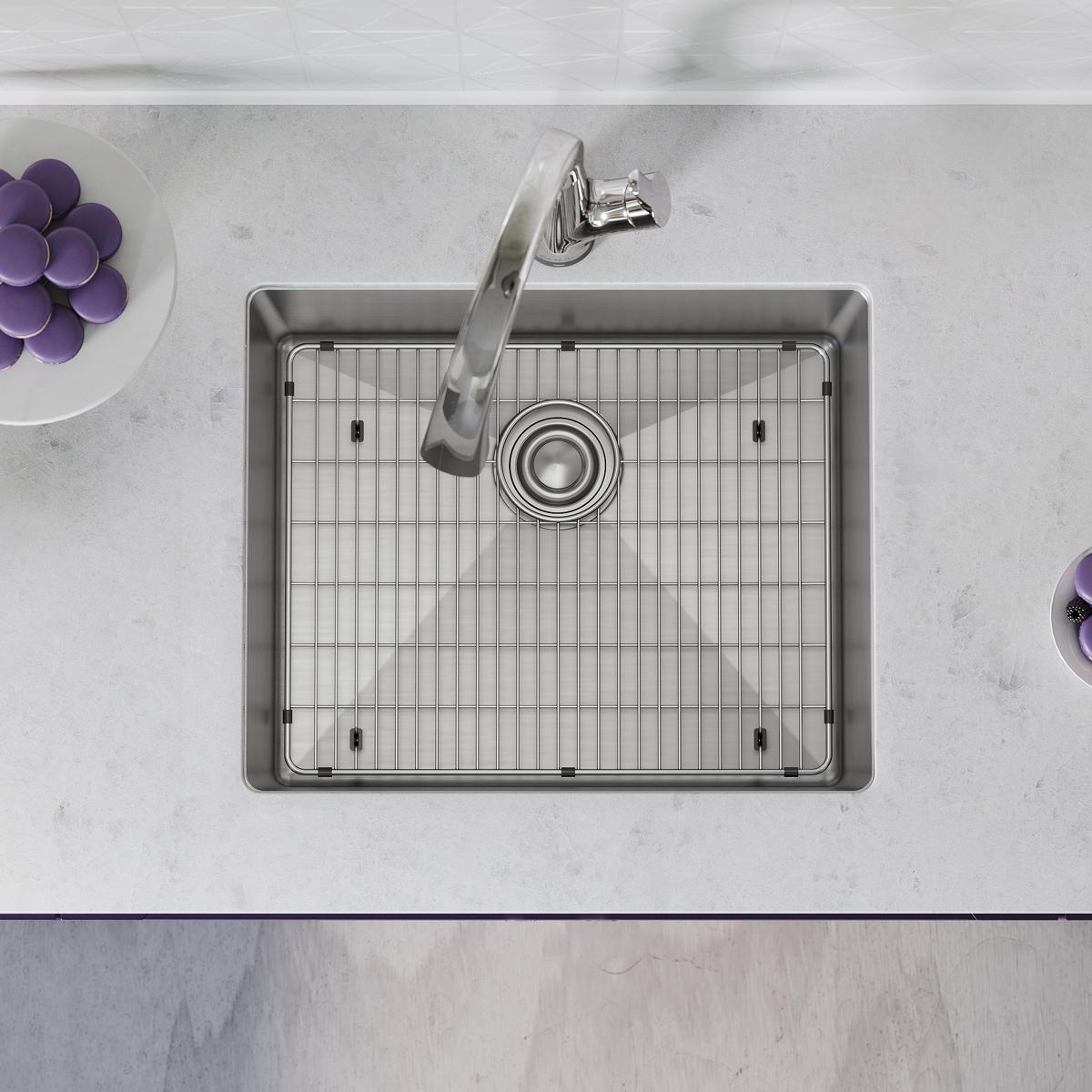 Alternate Image for Elkay Crosstown 23" Undermount Stainless Steel Kitchen Sink Kit with Faucet, Single Bowl 18 Gauge, ECTRU21179TFLC