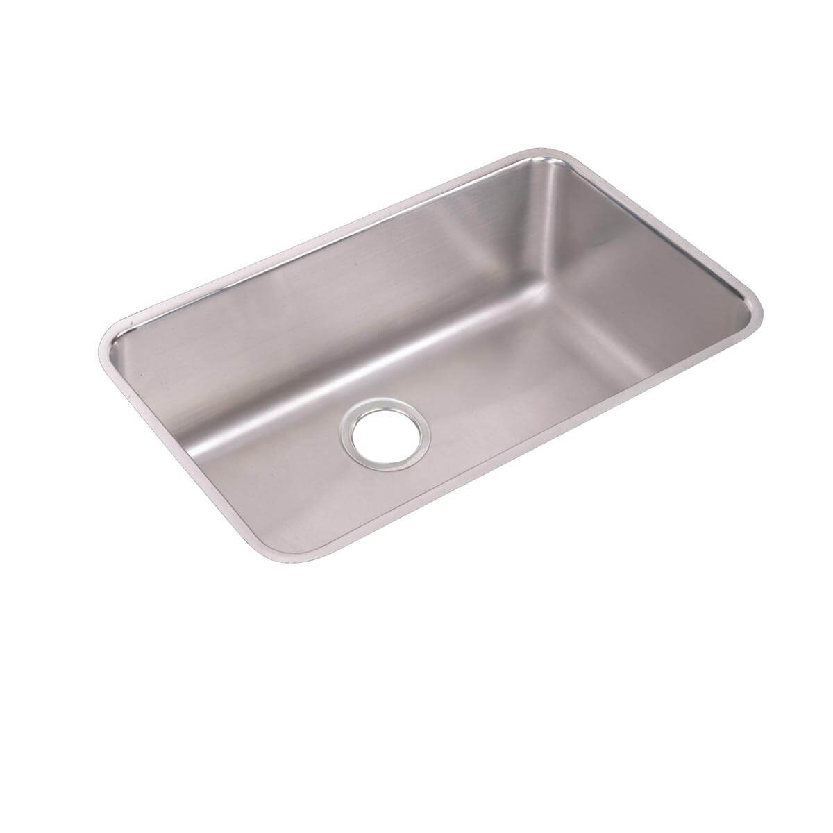 Alternate Image for Elkay Lustertone Classic 31" Undermount Stainless Steel Kitchen Sink Kit, Lustrous Satin, 18 Gauge, ELUH281610DBG