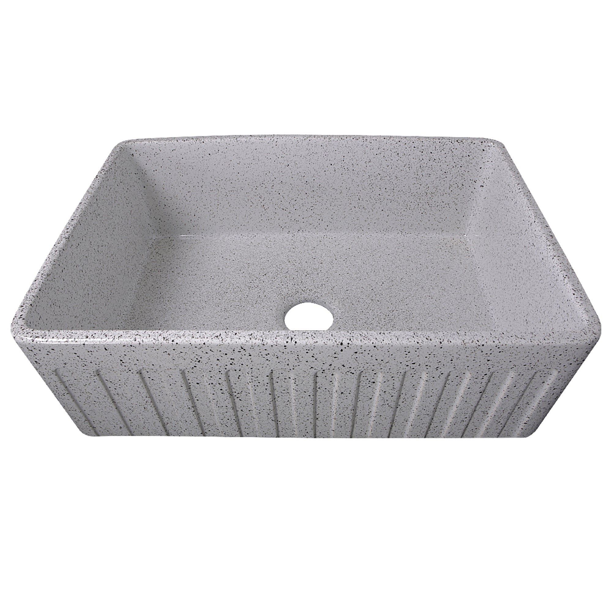 Alternate Image for Nantucket Sinks Vineyard 30" Fireclay Farmhouse Sink, Various neutrals, FCFS3020S-PietraSarda