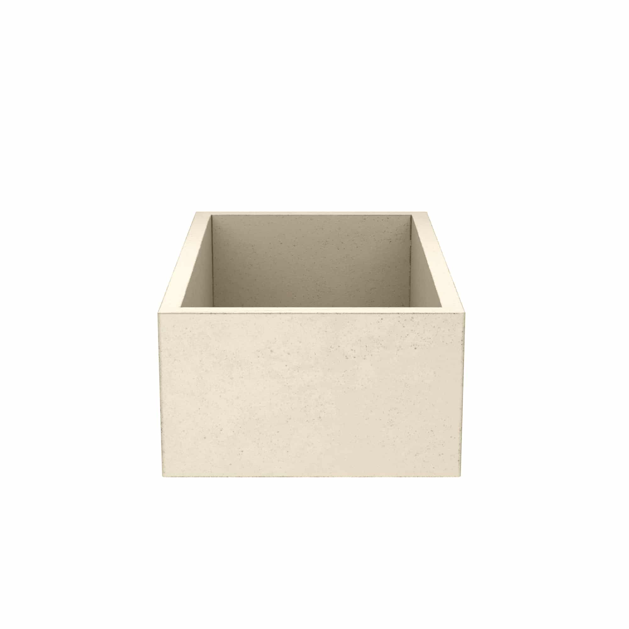 Native Trails 30" NativeStone Concrete Farmhouse Sink, Sand, NSK3018-D Product Image