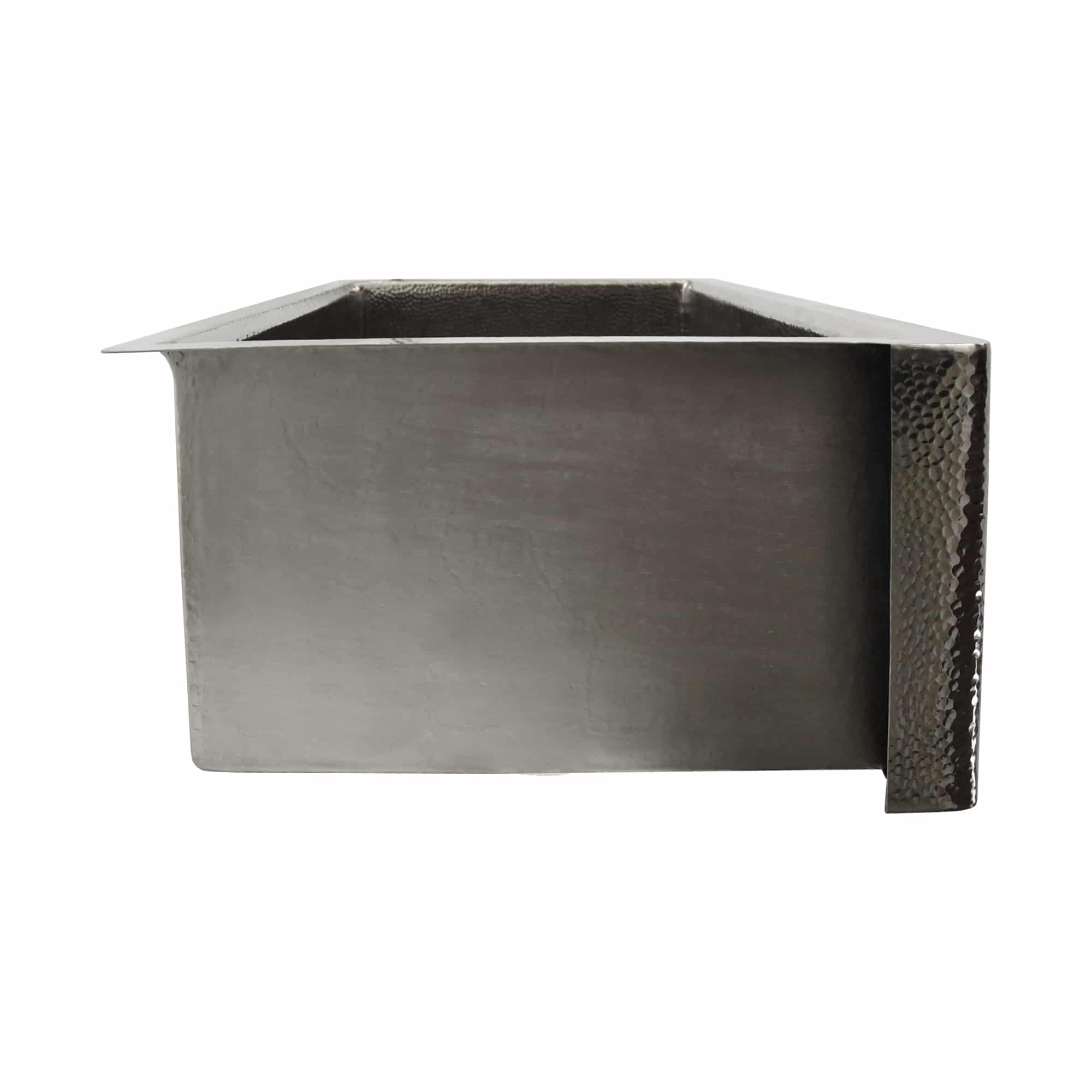 Native Trails Concierge 33" Nickel Workstation Farmhouse Kitchen Sink, Brushed Nickel, CPKG573 Product Image