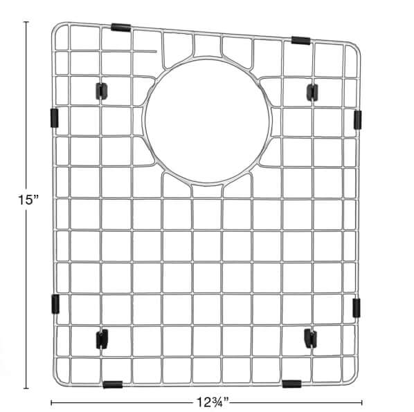 Alternate Image for Karran 33" Undermount Quartz Composite Kitchen Sink, 50/50 Double Bowl, White, QU-710-WH-PK1