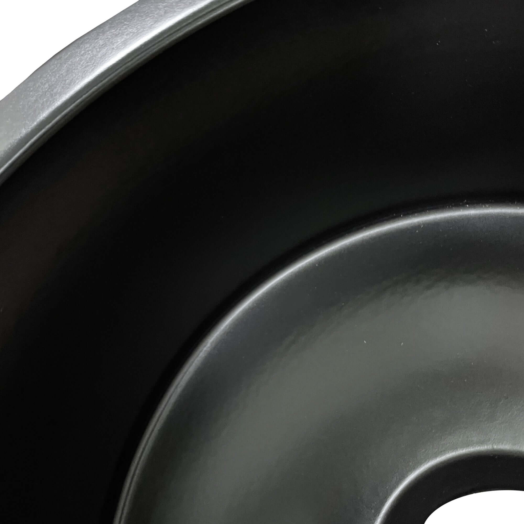 Alternate Image for Nantucket Sinks Cape 18" Round Fireclay Bar/Prep Sink with Accessories, Matte Black, Hyannis-18MB