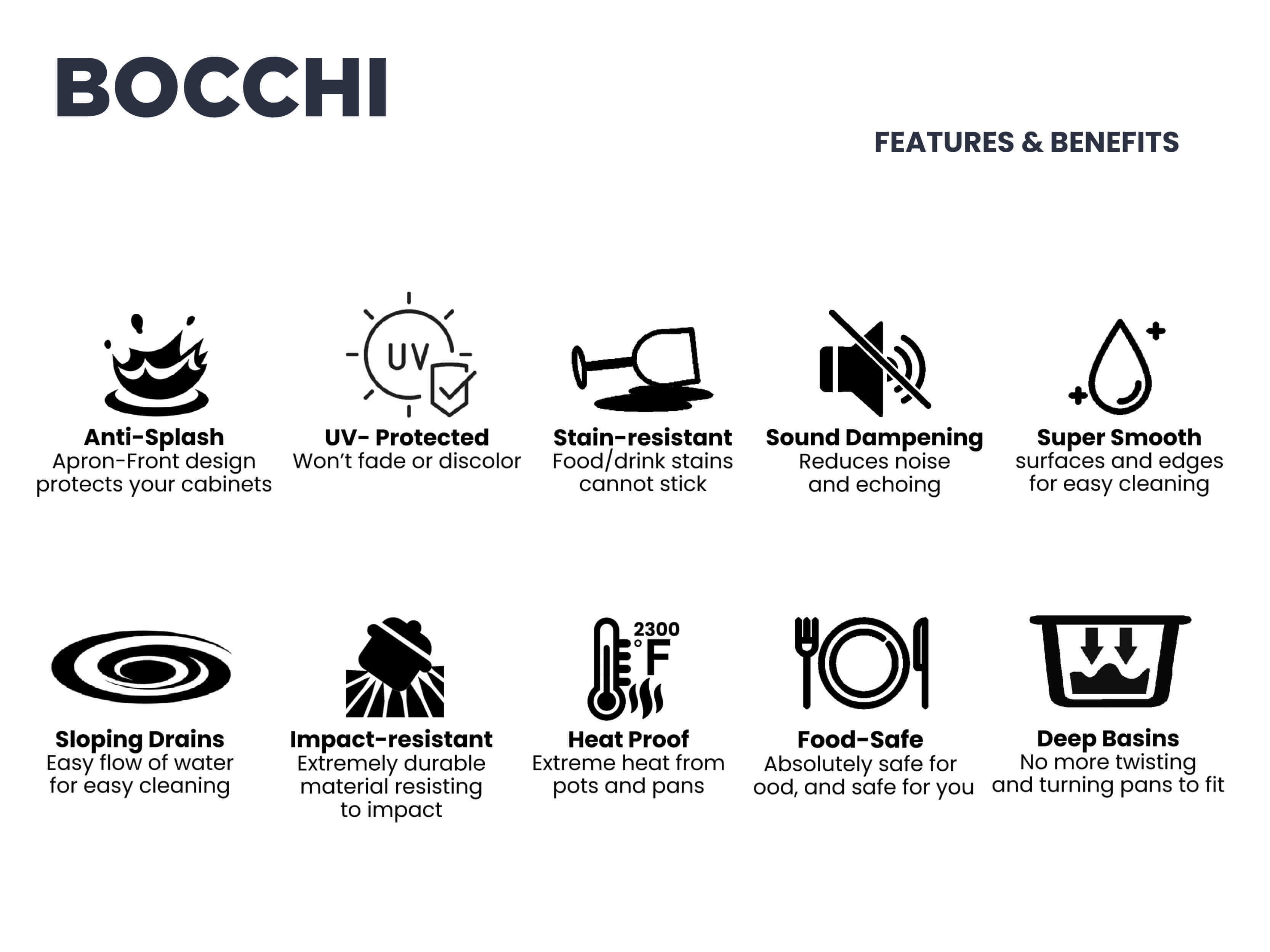 Alternate Image for BOCCHI Classico 30" Fireclay Farmhouse Sink Kit with Faucet and Accessories, White (sink) / Chrome (faucet), 1138-001-2020CH