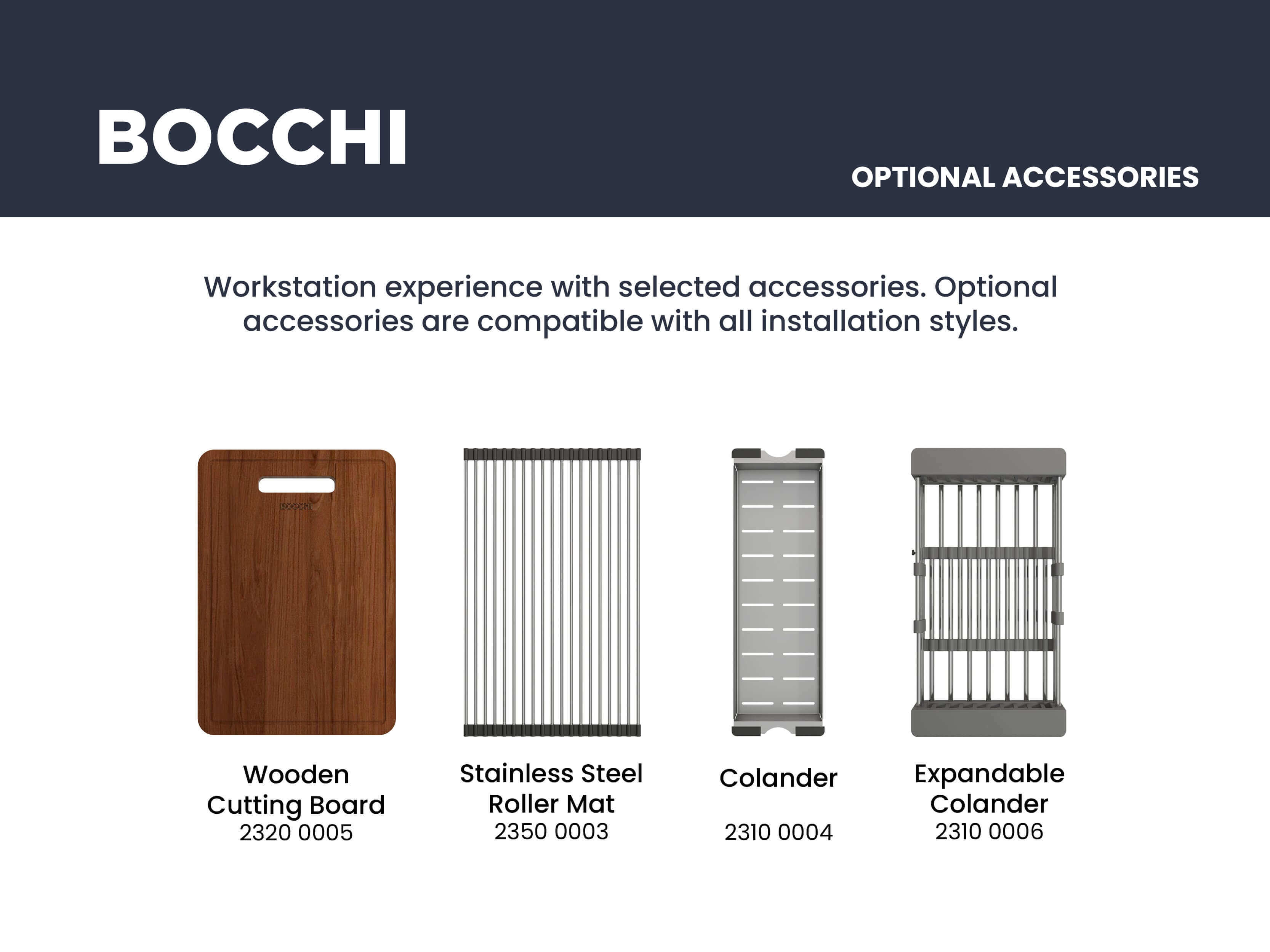 Alternate Image for BOCCHI Campino Uno 27" Dual Mount Granite Kitchen Sink Kit, Matte Black, 1634-504-0126