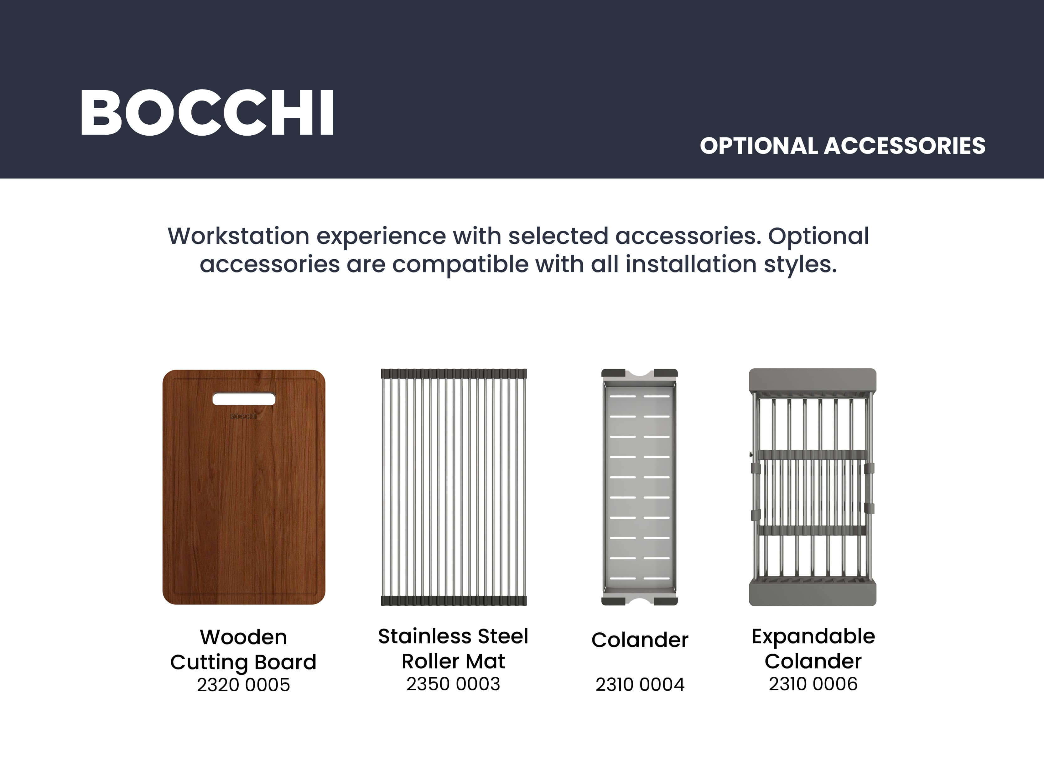 Alternate Image for BOCCHI Campino Uno 27" Dual Mount Granite Kitchen Sink Kit, Metallic Black, 1634-505-0126