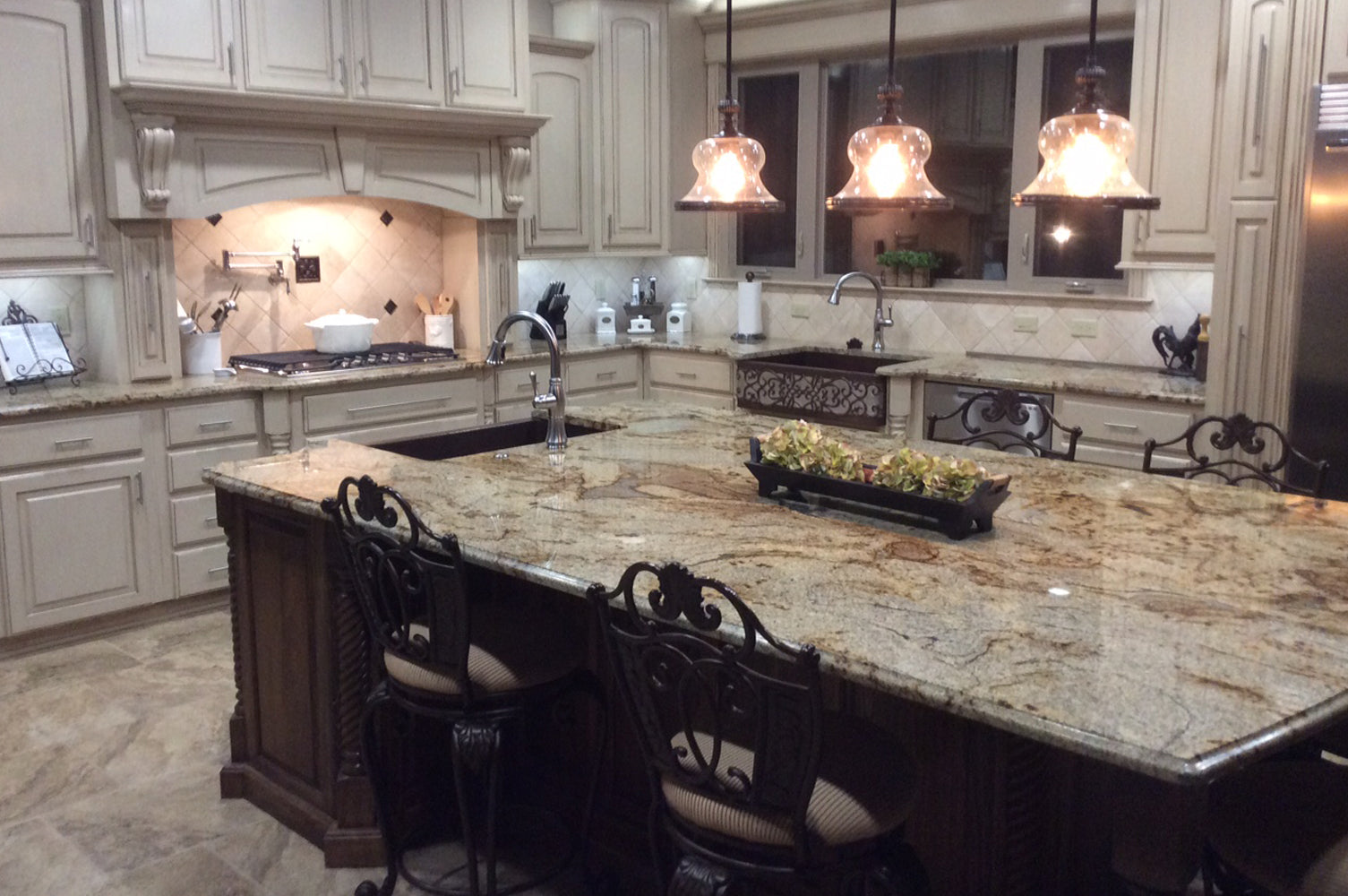 Alternate Image for Premier Copper Products 33" Copper Farmhouse Sink, Oil Rubbed Bronze and Nickel, KASDB33229S-NB