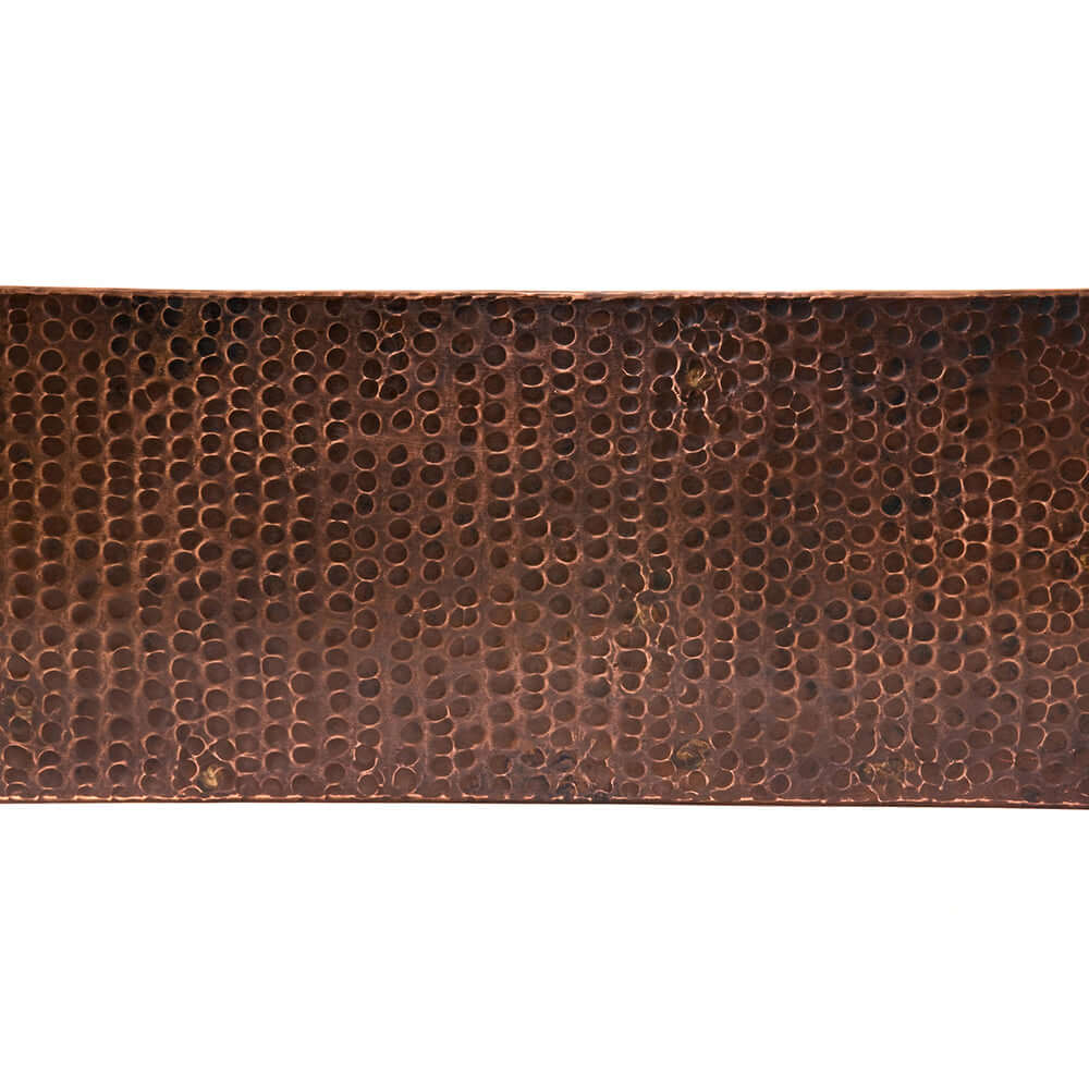 Alternate Image for Premier Copper Products 35" Hammered Copper Kitchen Apron Single Basin Farmhouse Sink with Matching Drain and Accessories, Oil Rubbed Bronze, KSP3_KASDB35229